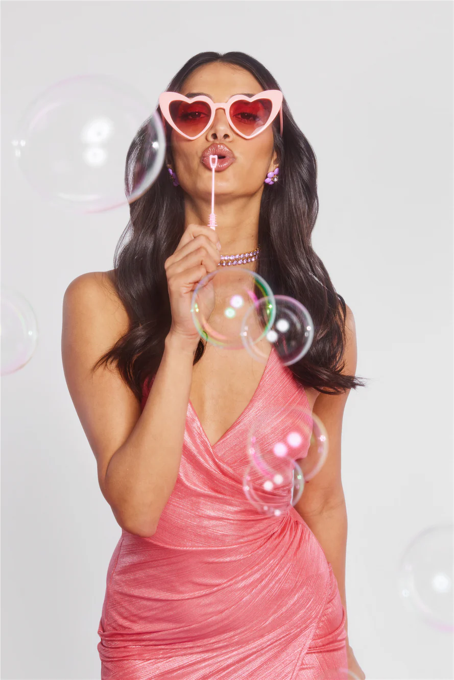 DIVALIFES Strike A Pose Dress Pink