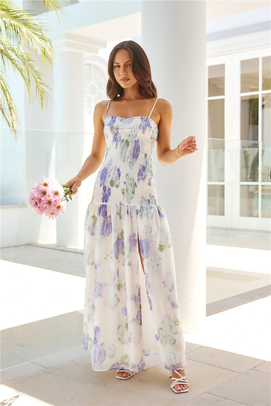 Beautiful Aura Maxi Dress Purple