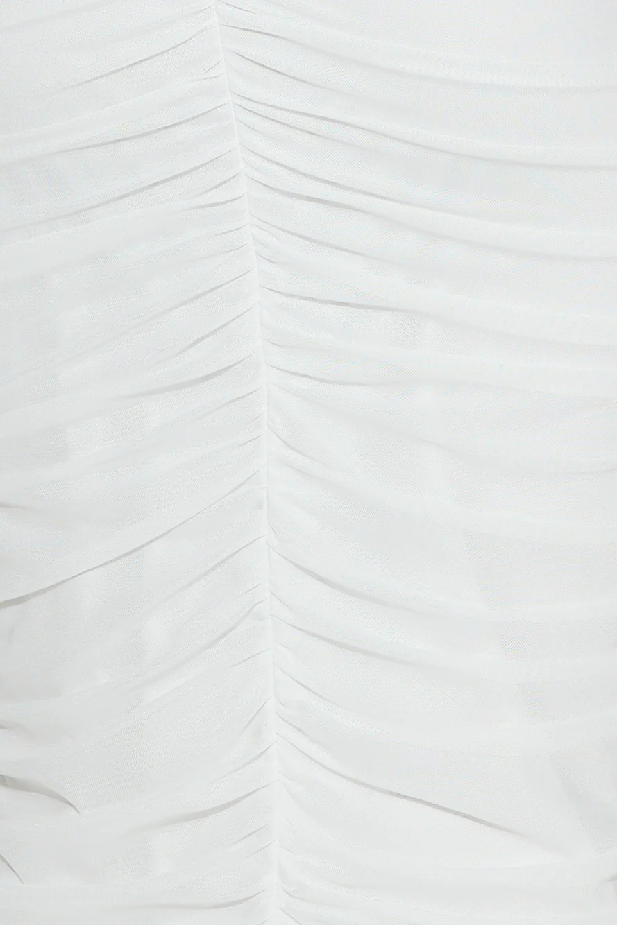 Still Into You Midi Dress White