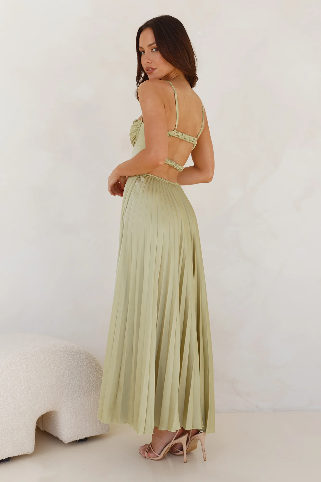 Classy Lover Maxi Dress Green