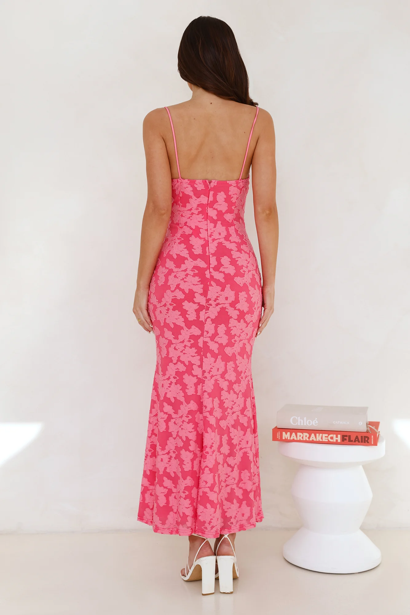 Whispering Love Maxi Dress Pink