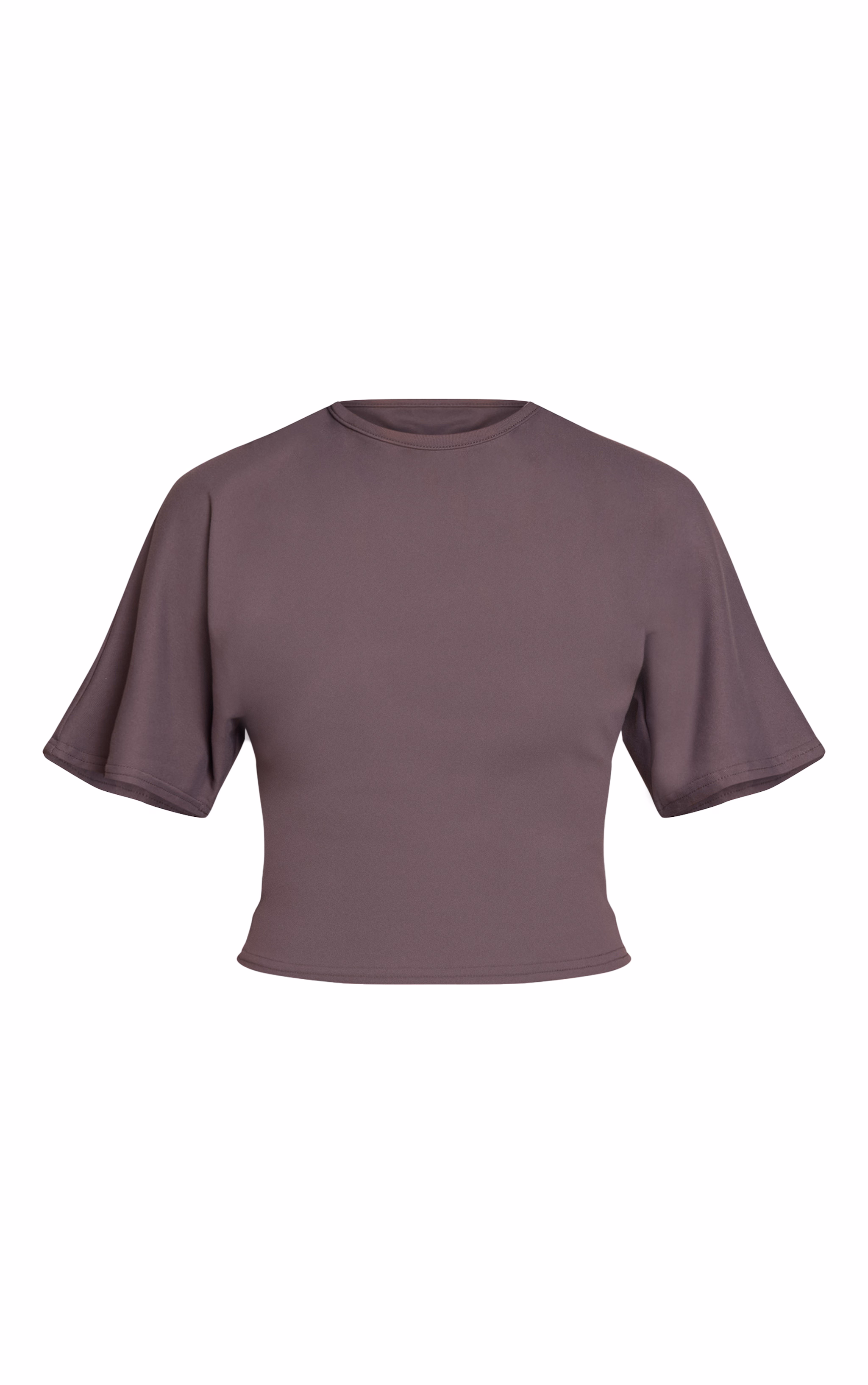 Charcoal Grey Soft Touch Boxy T Shirt