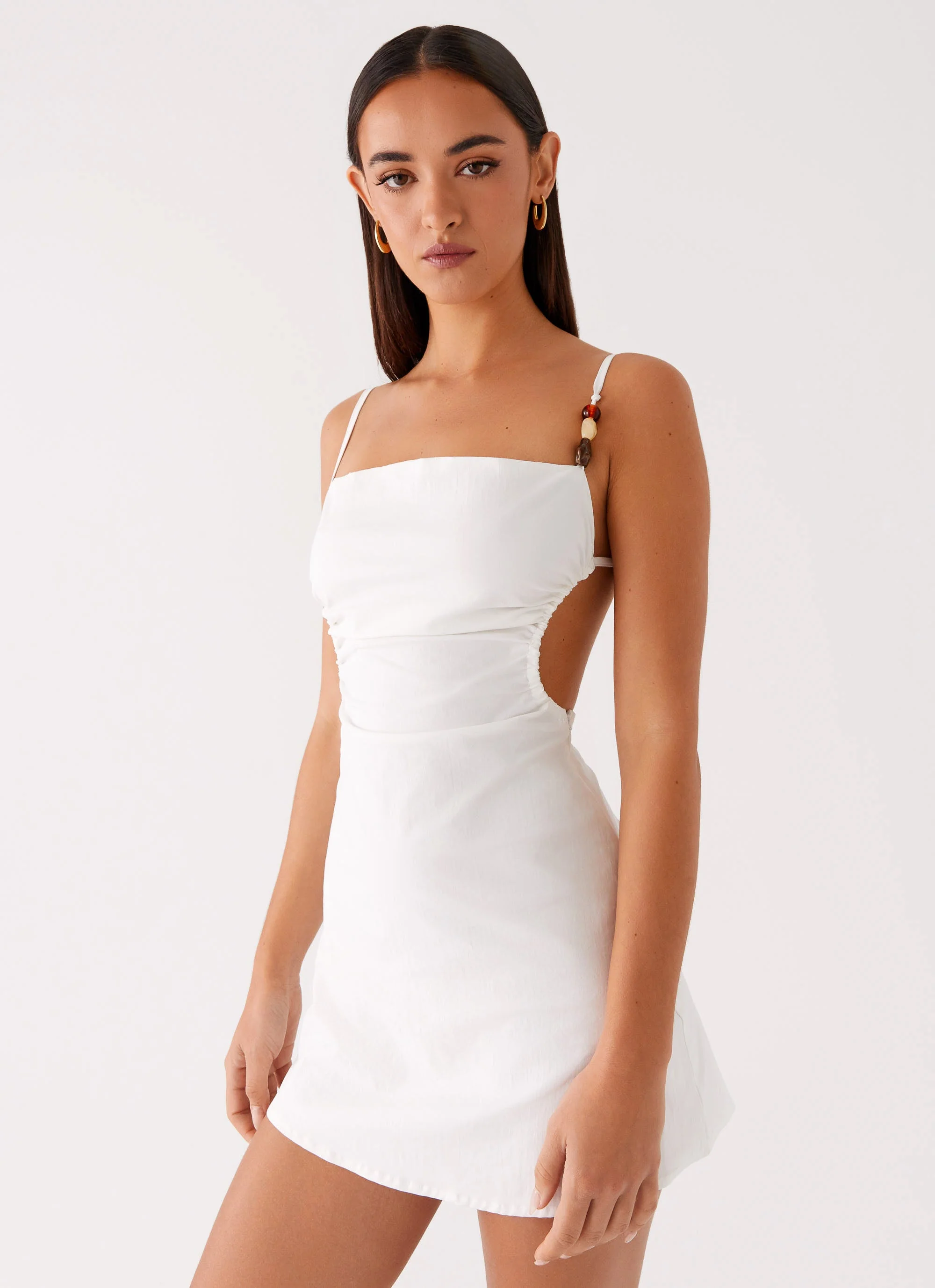 Marlon Mini Dress - White