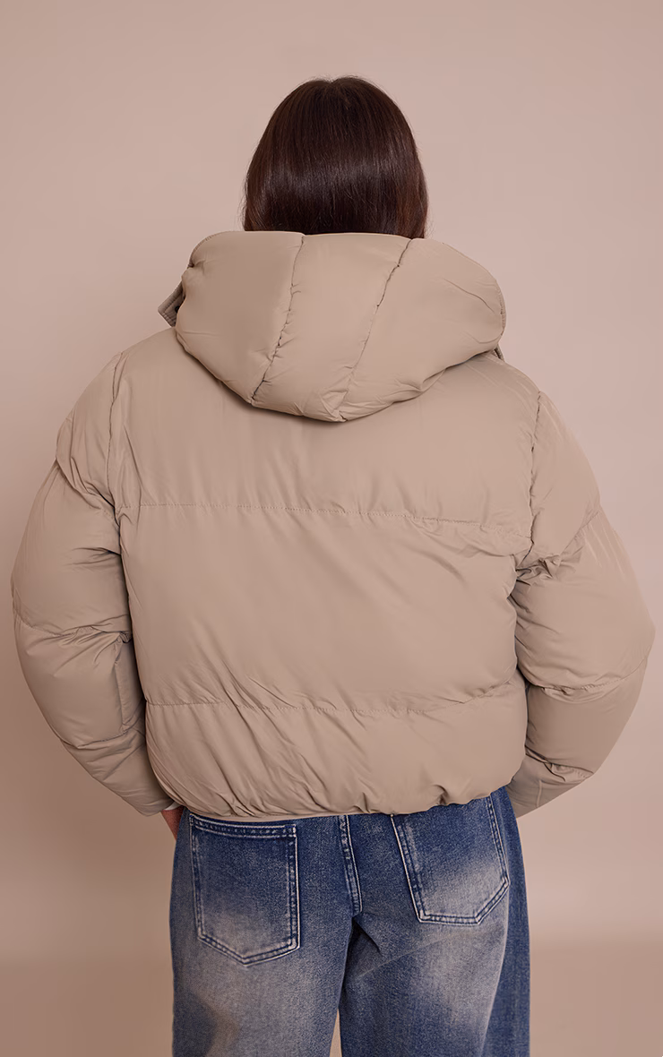 Sage Hooded Puffer Coat
