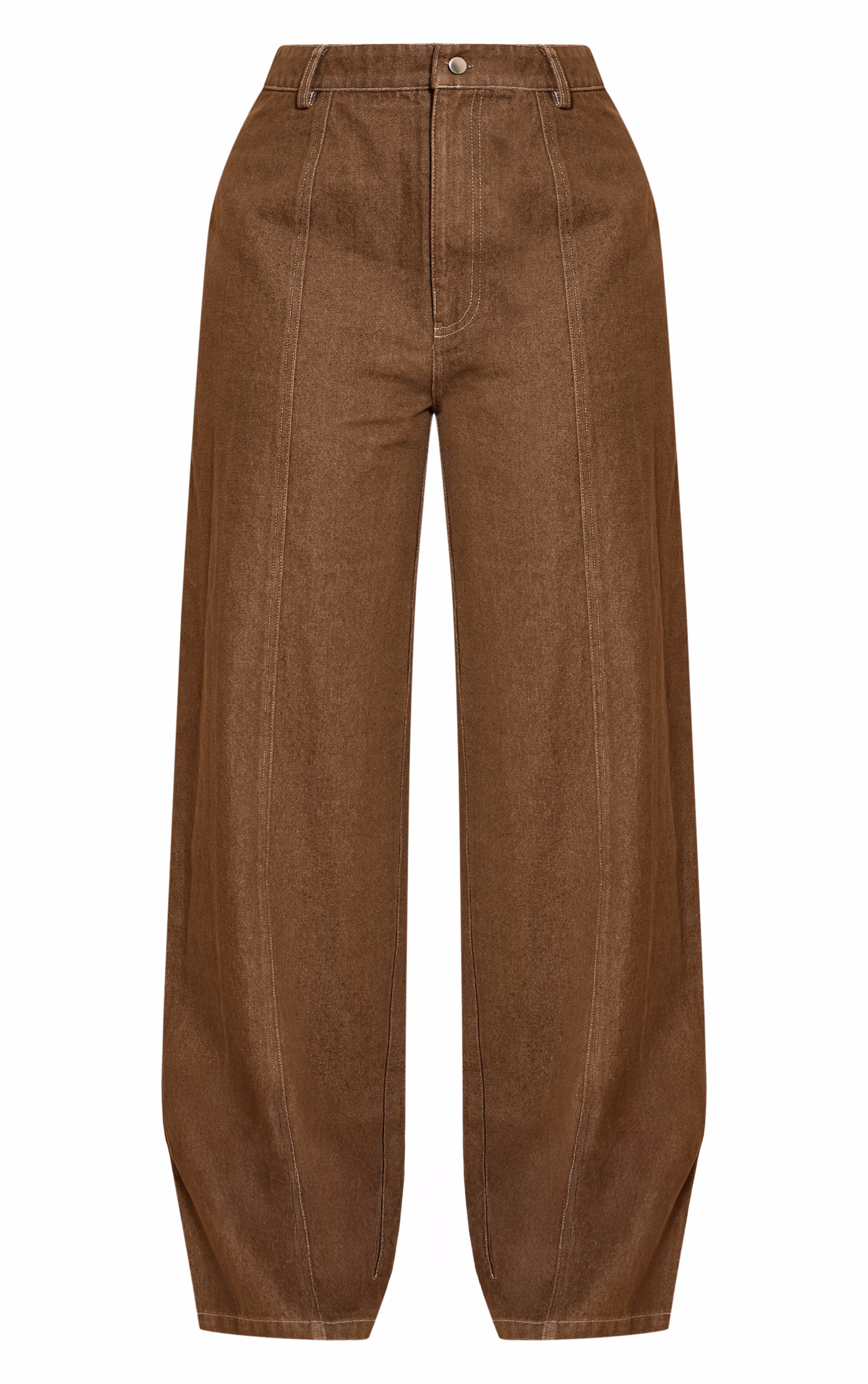 Shape Khaki Seam Front Straight Leg Twill Pant