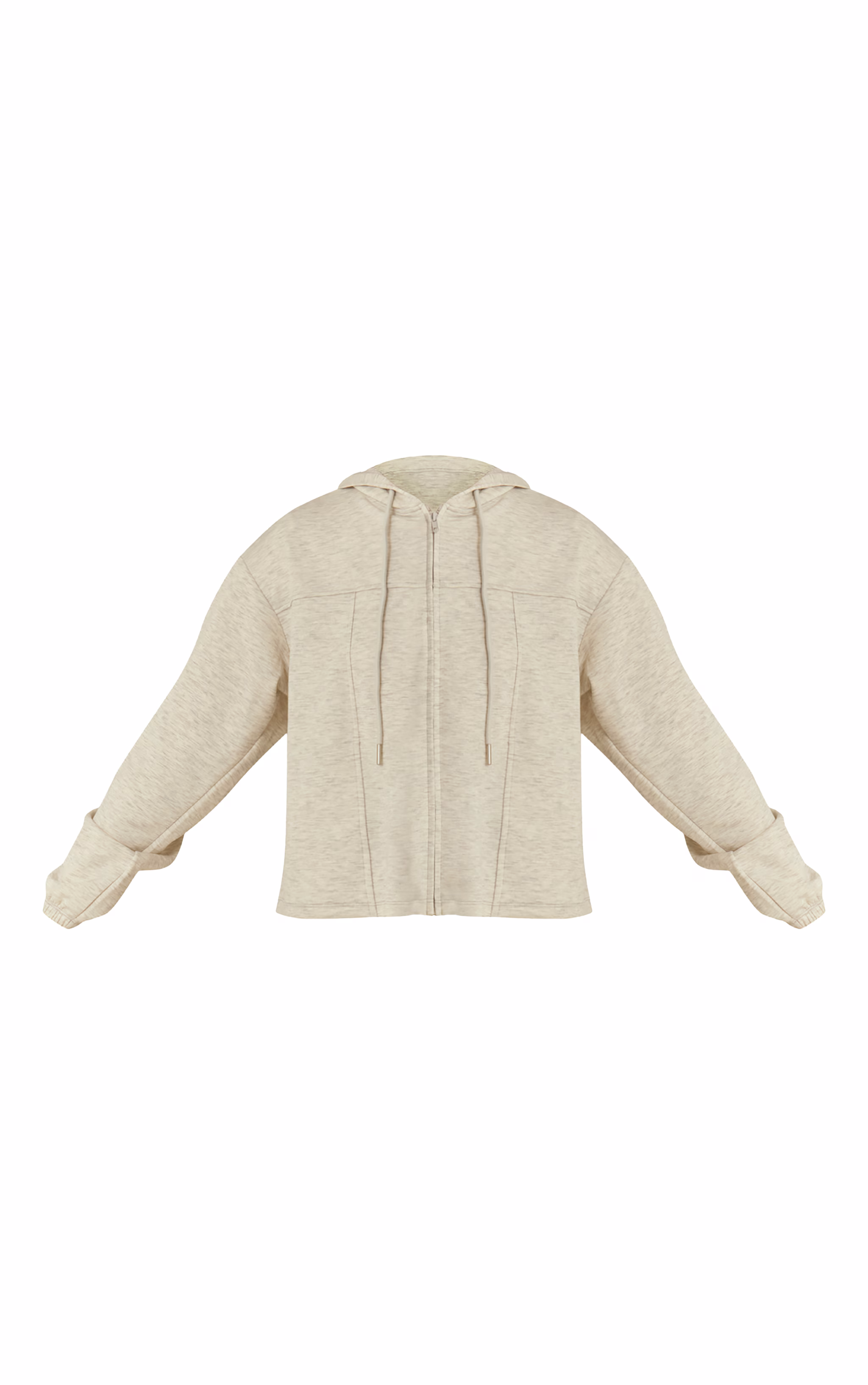 Ash Grey Super Soft Zip Hoodie