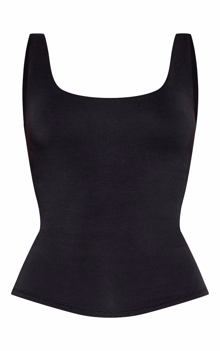 Black Super Soft Padded Vest