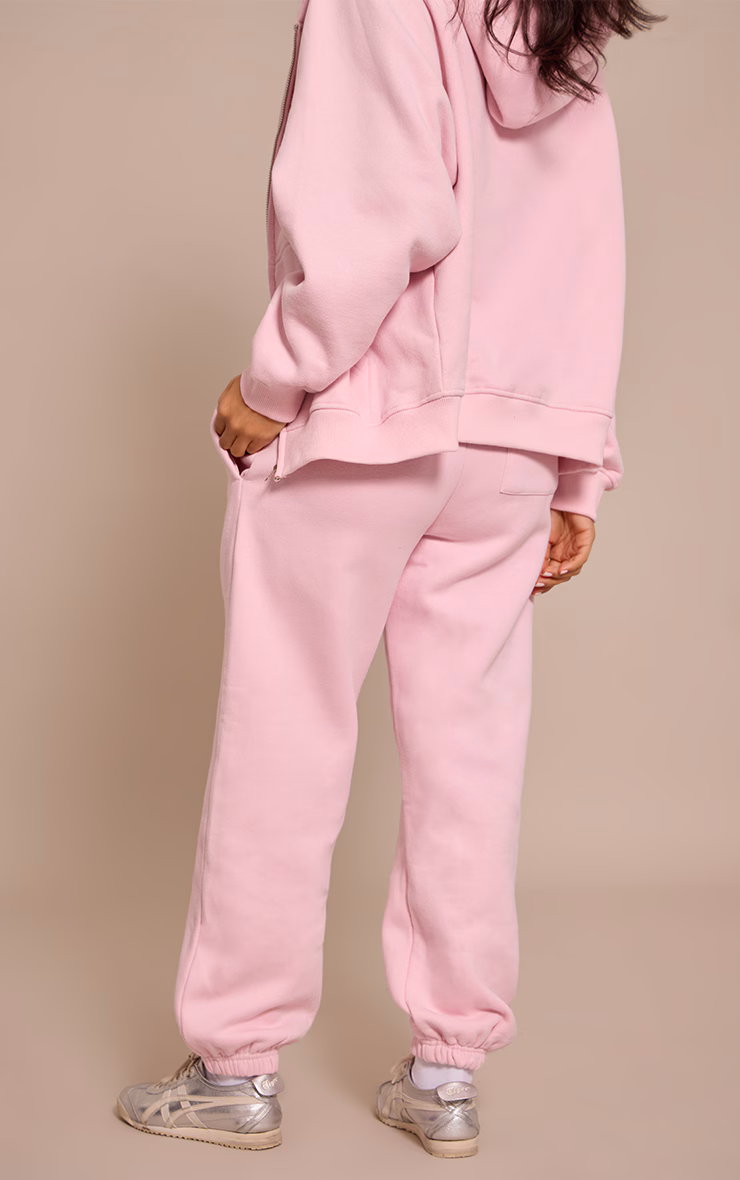 Petite Baby Pink Zip Through Hoodie
