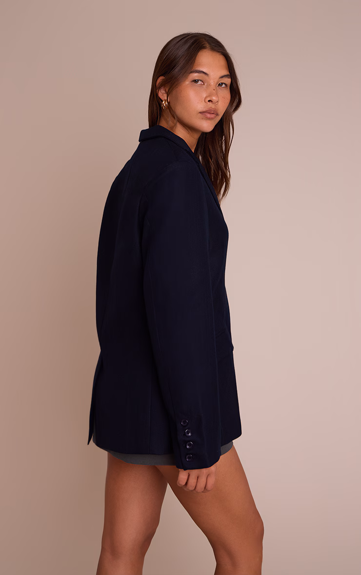 Navy Boyfriend Premium Blazer