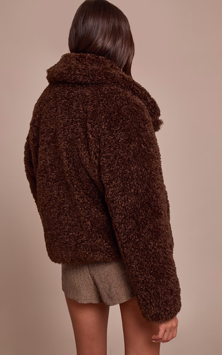 Chocolate Brown Borg Aviator