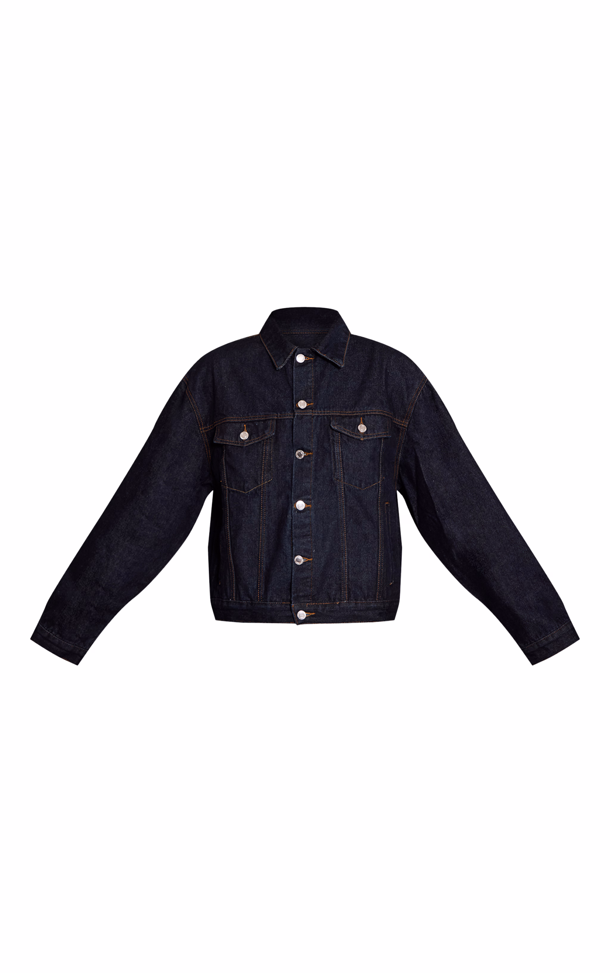 Raw Indigo Oversized Classic Denim Jacket