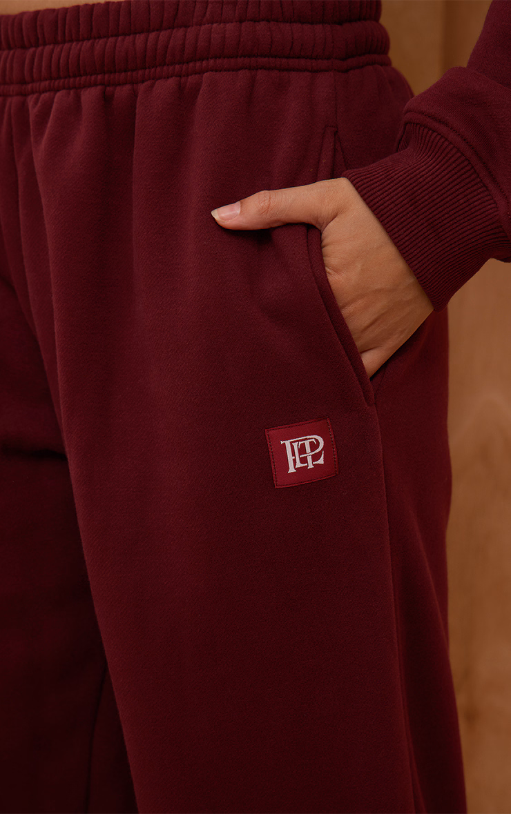 PLT Wine Tab Drawcord Cuff Sweatpants
