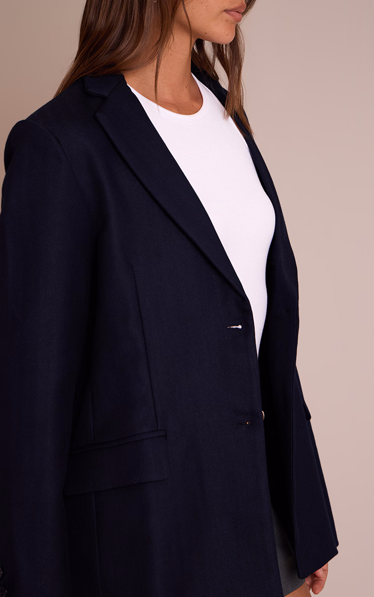 Navy Boyfriend Premium Blazer