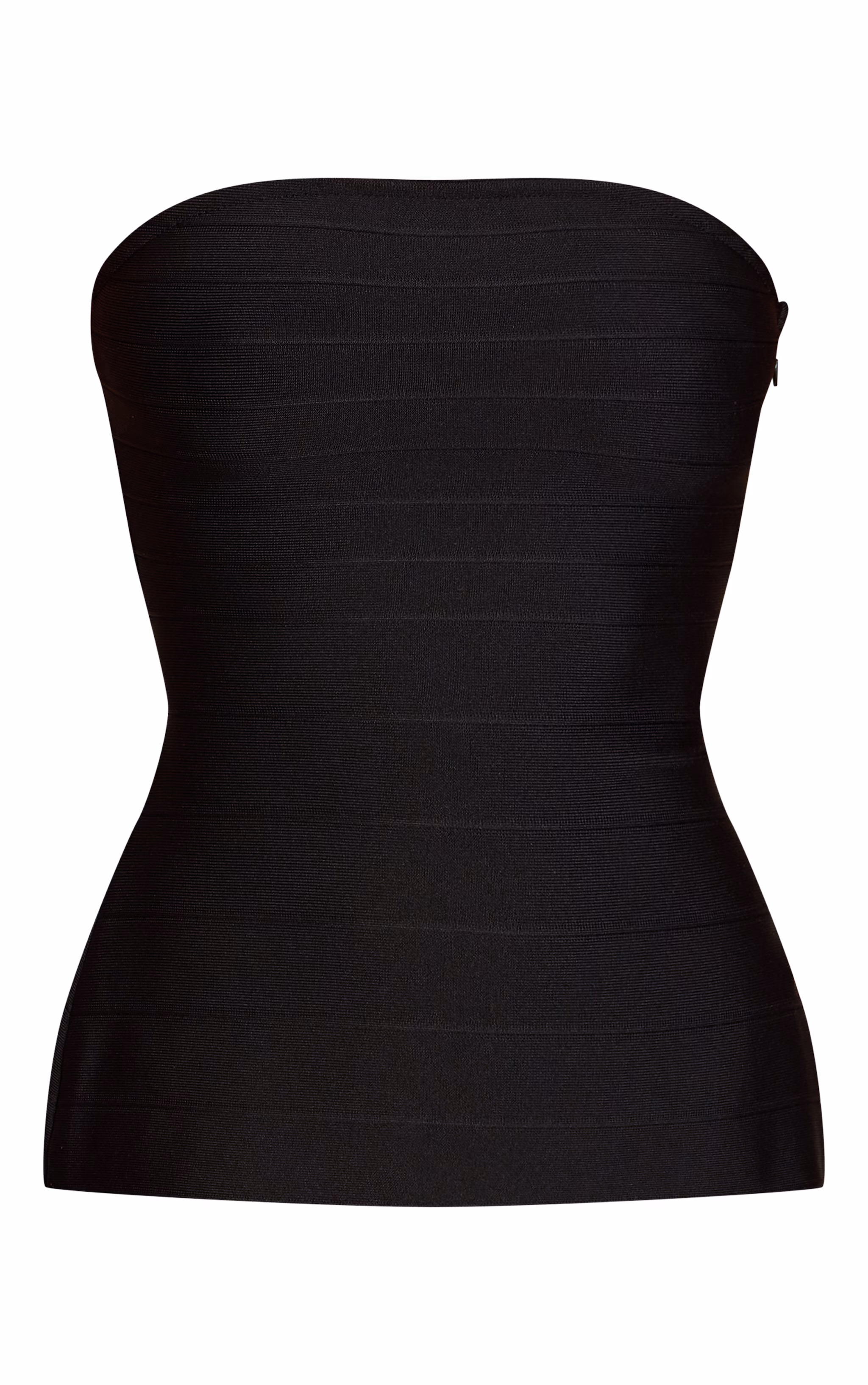 Black Bandage Bandeau Corset