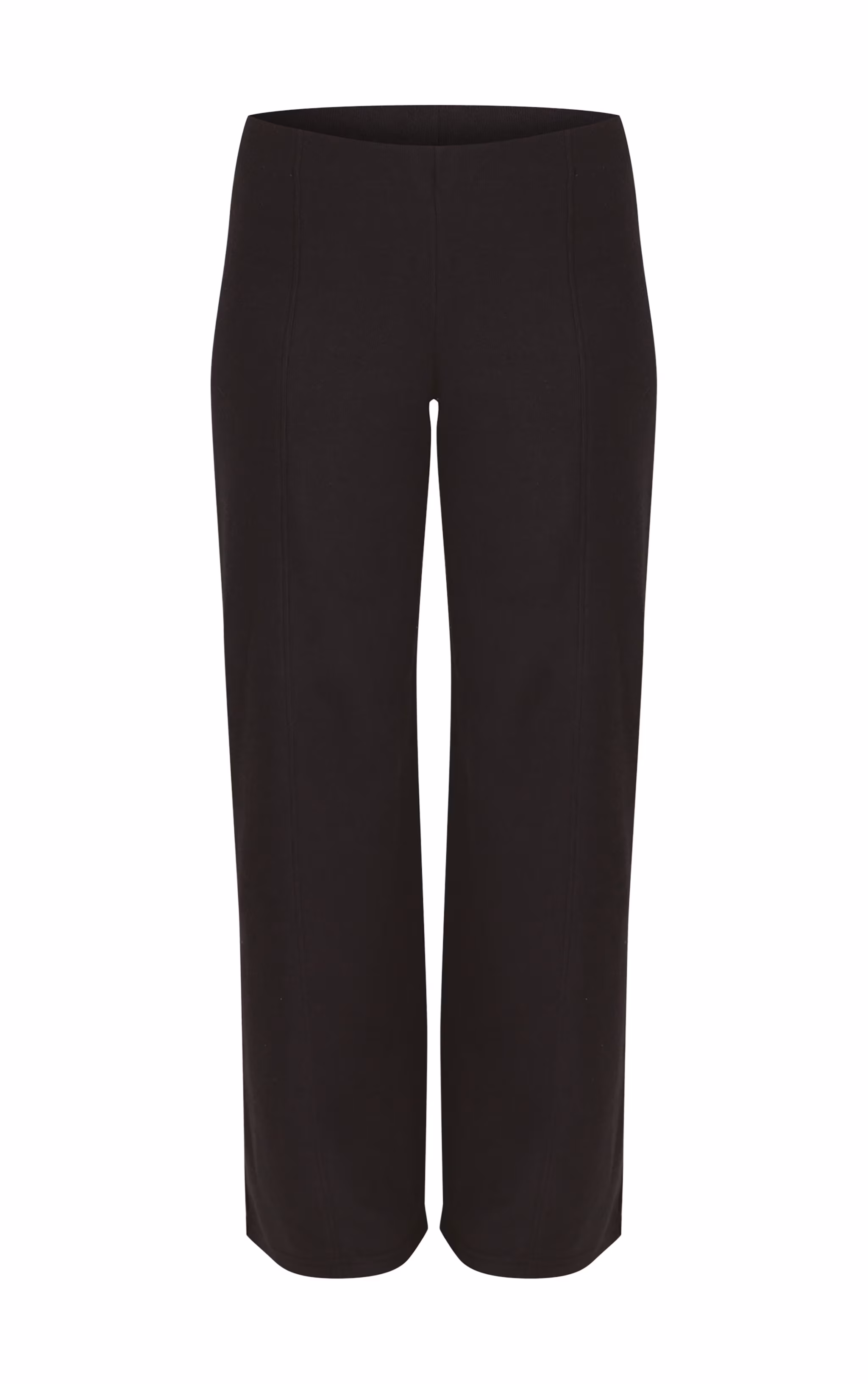 Navy Soft Touch Pintuck Wide Leg Sweatpants