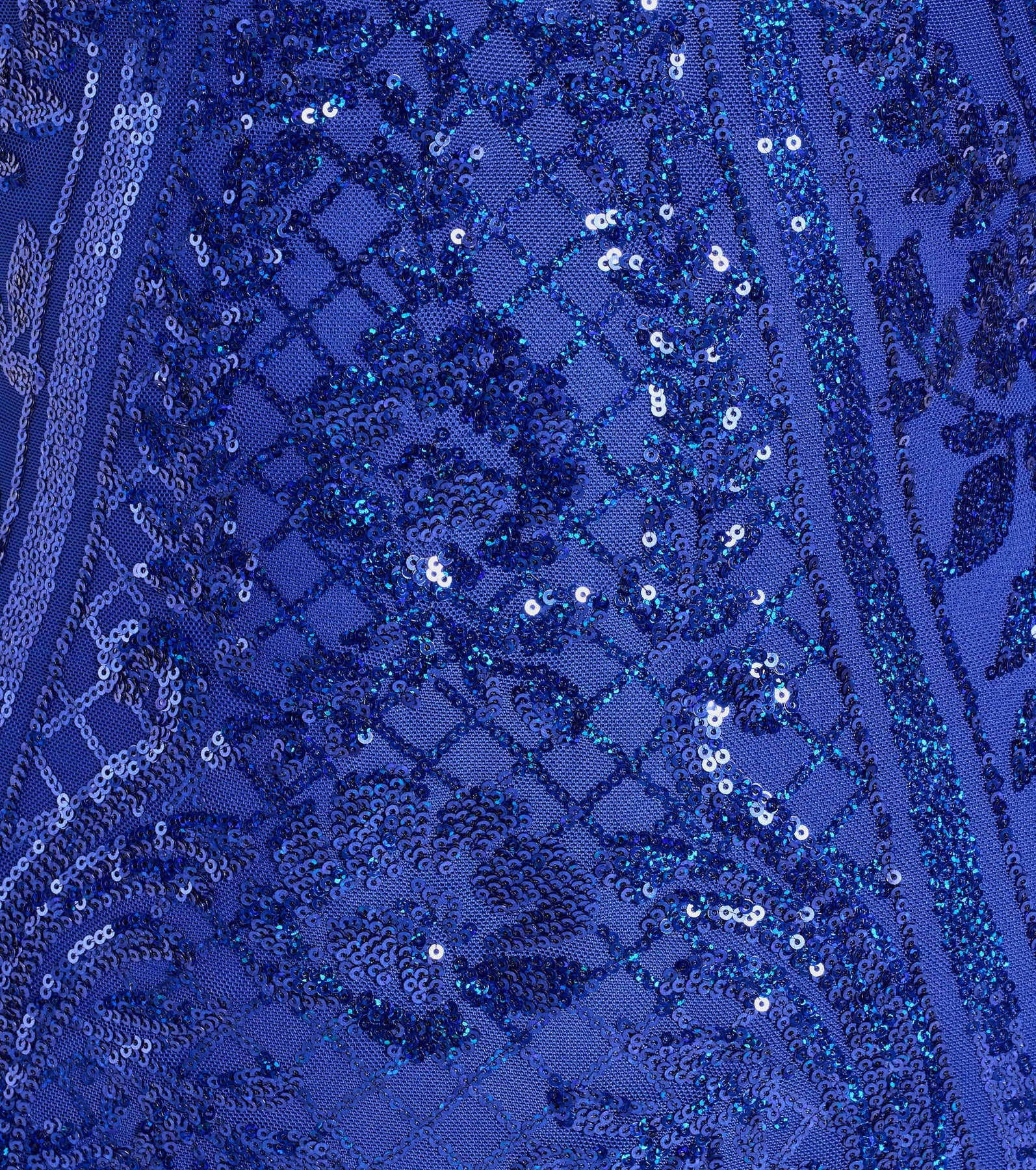 Stars Do Shine Lace-Up Bodycon Sequin Party Dress