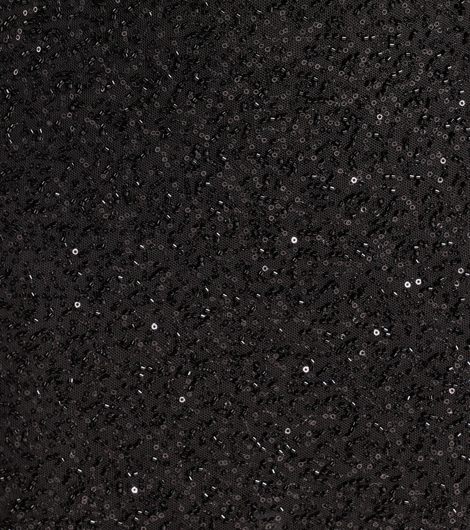 Christine Beaded Sequin Lace-Up Mini Dress