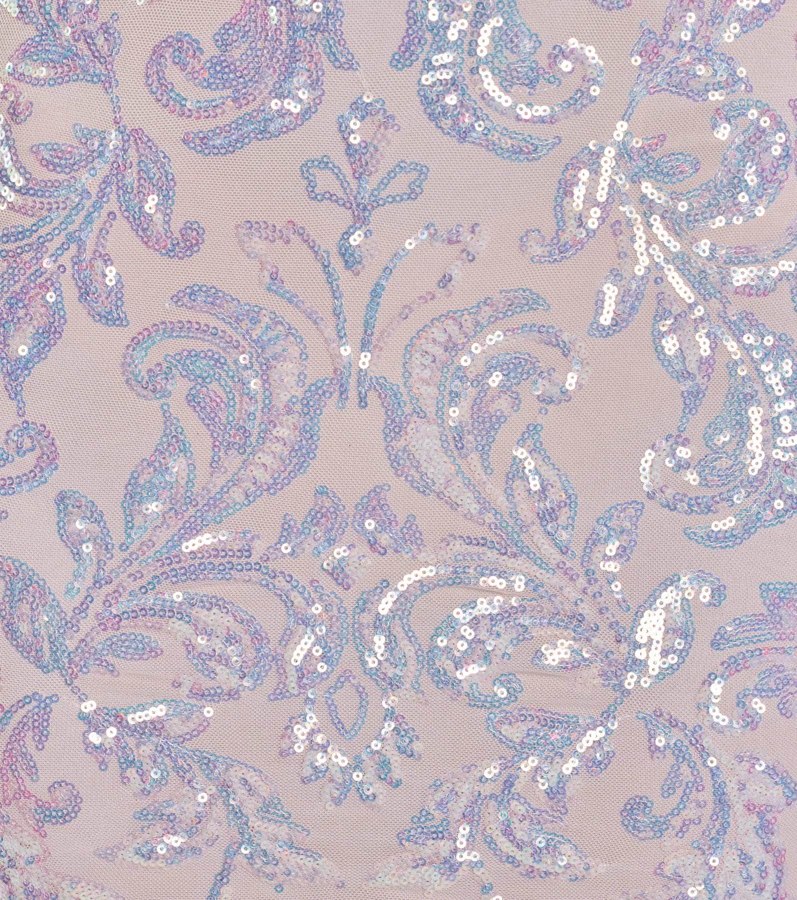 Ethereal Beauty Iridescent Sequin Mini Dress