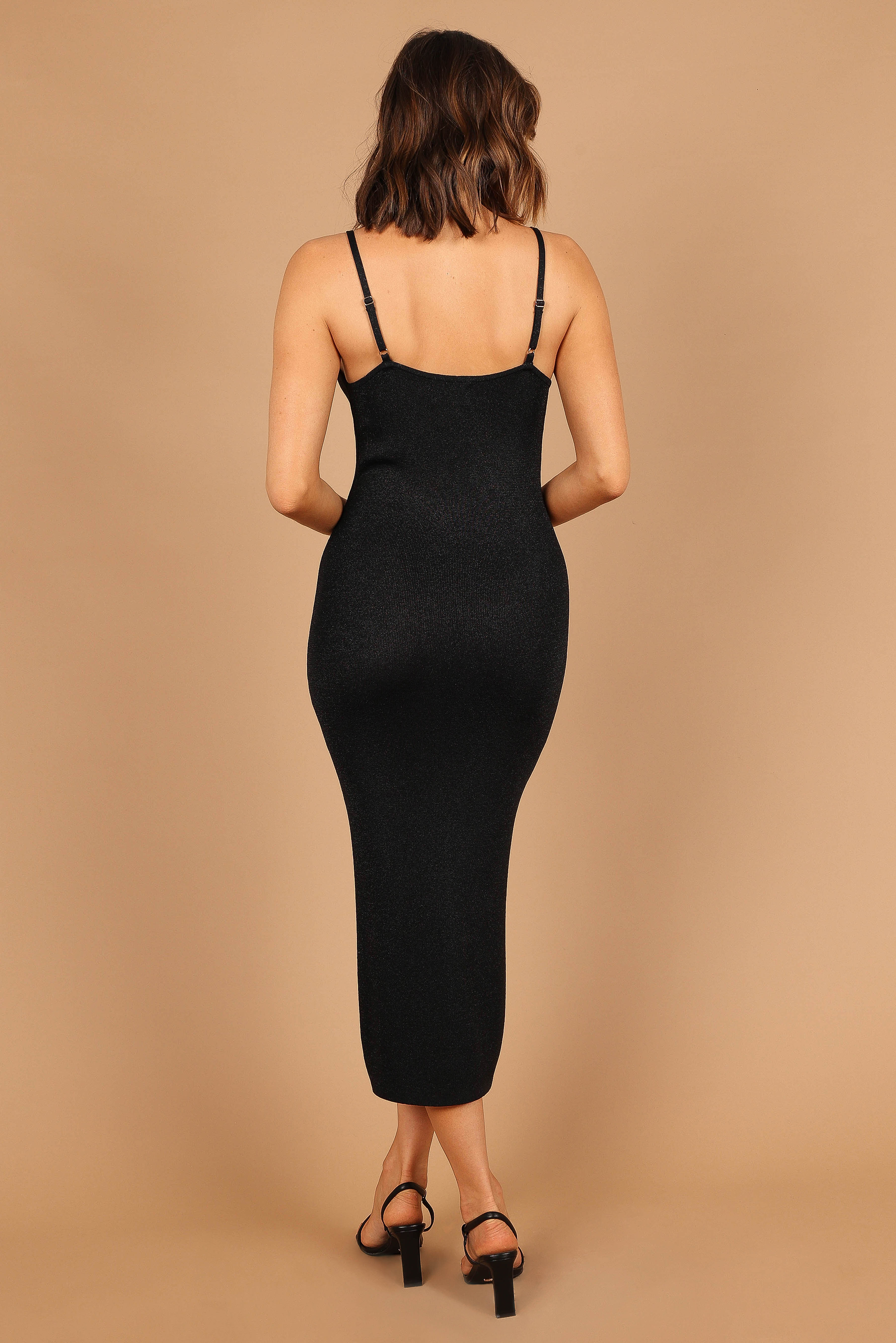 Benita Midi Dress - Black