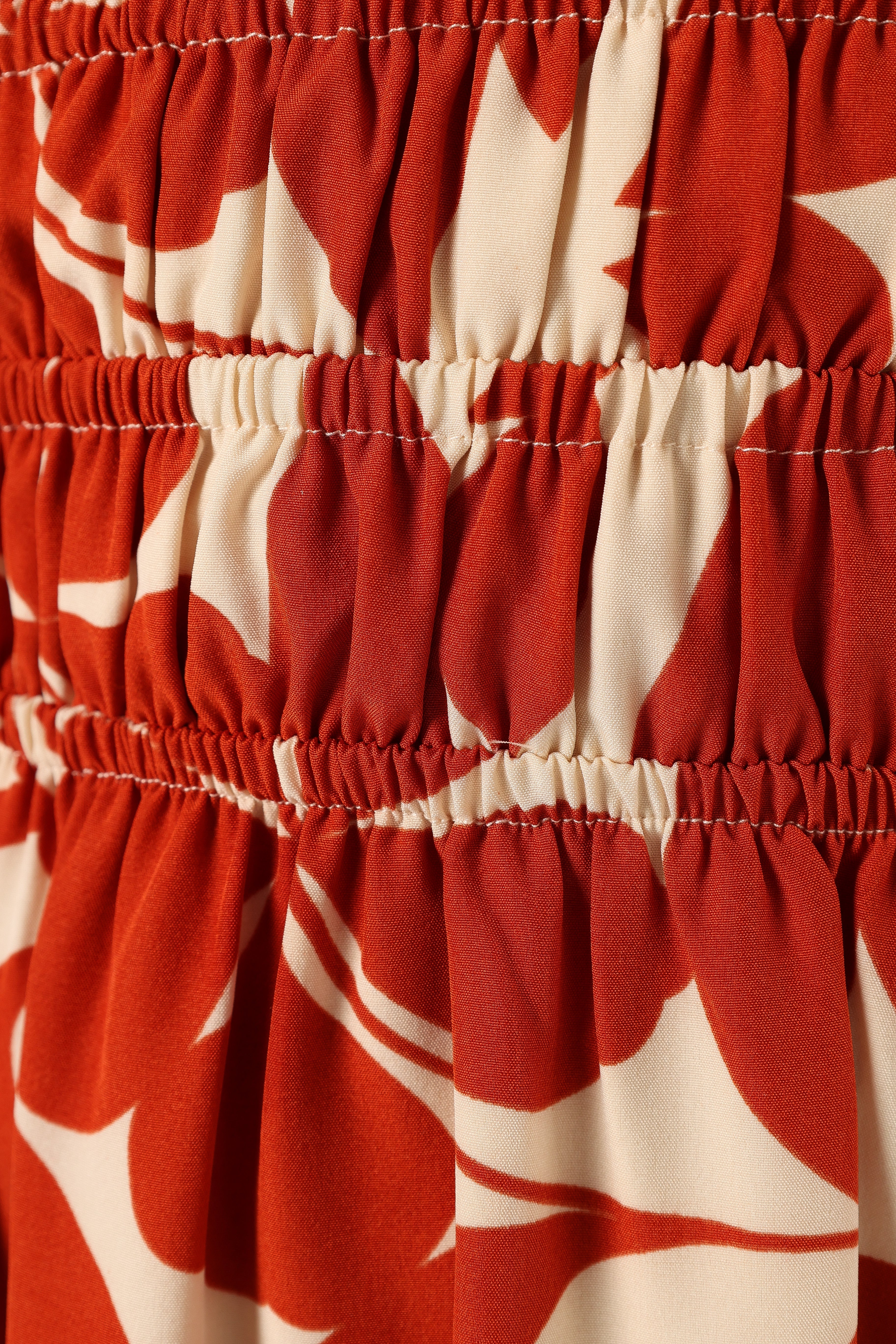 Maha Halterneck Maxi Dress - Tan Floral