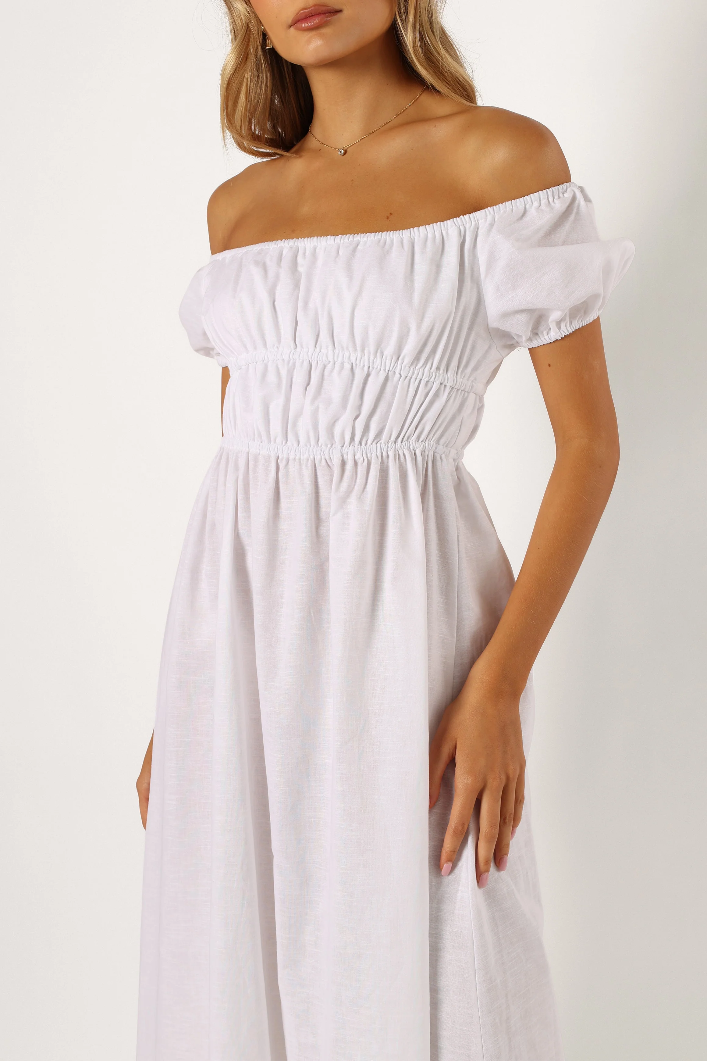 Sofia Maxi Dress - White