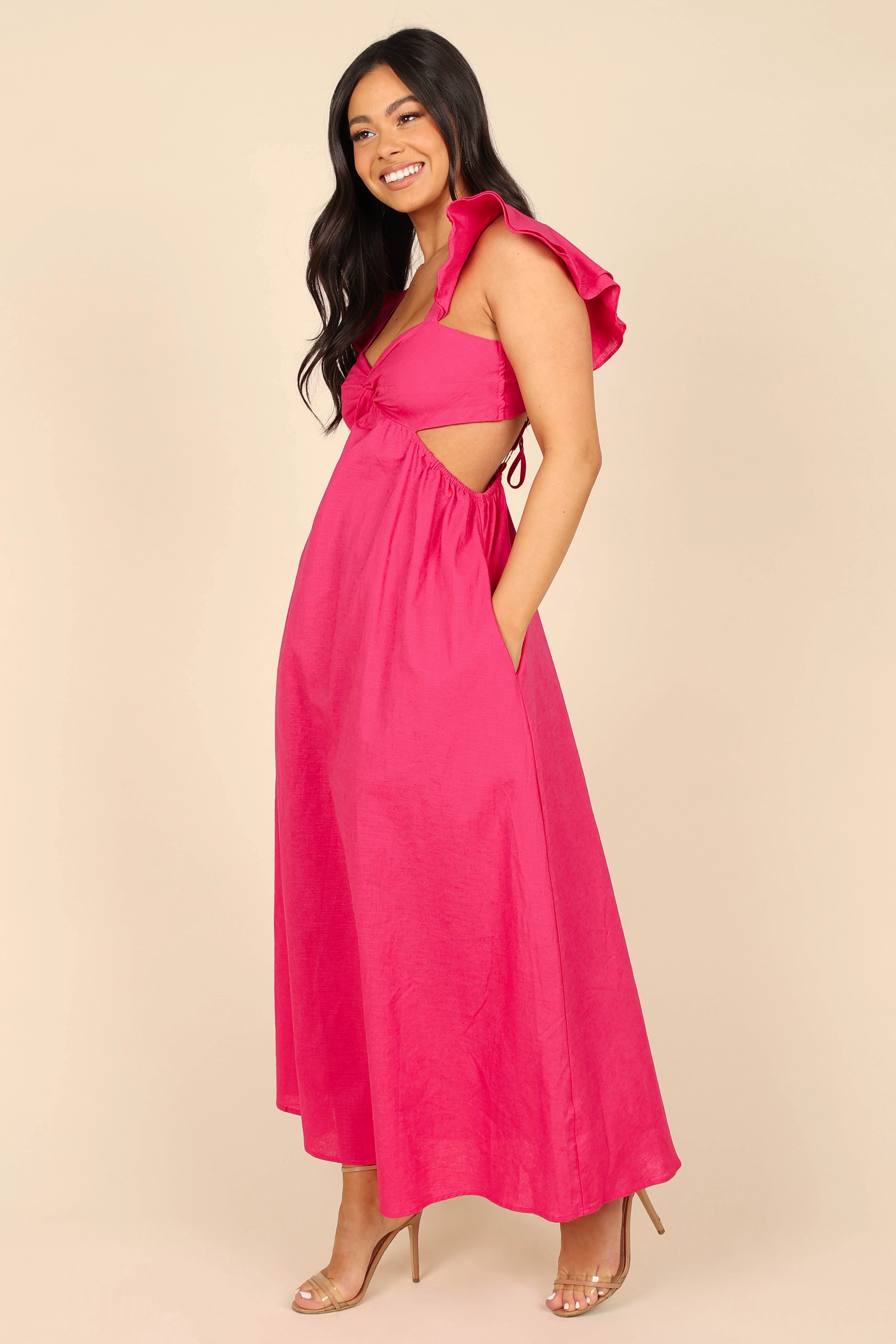 Ivy Maxi Dress - Berry