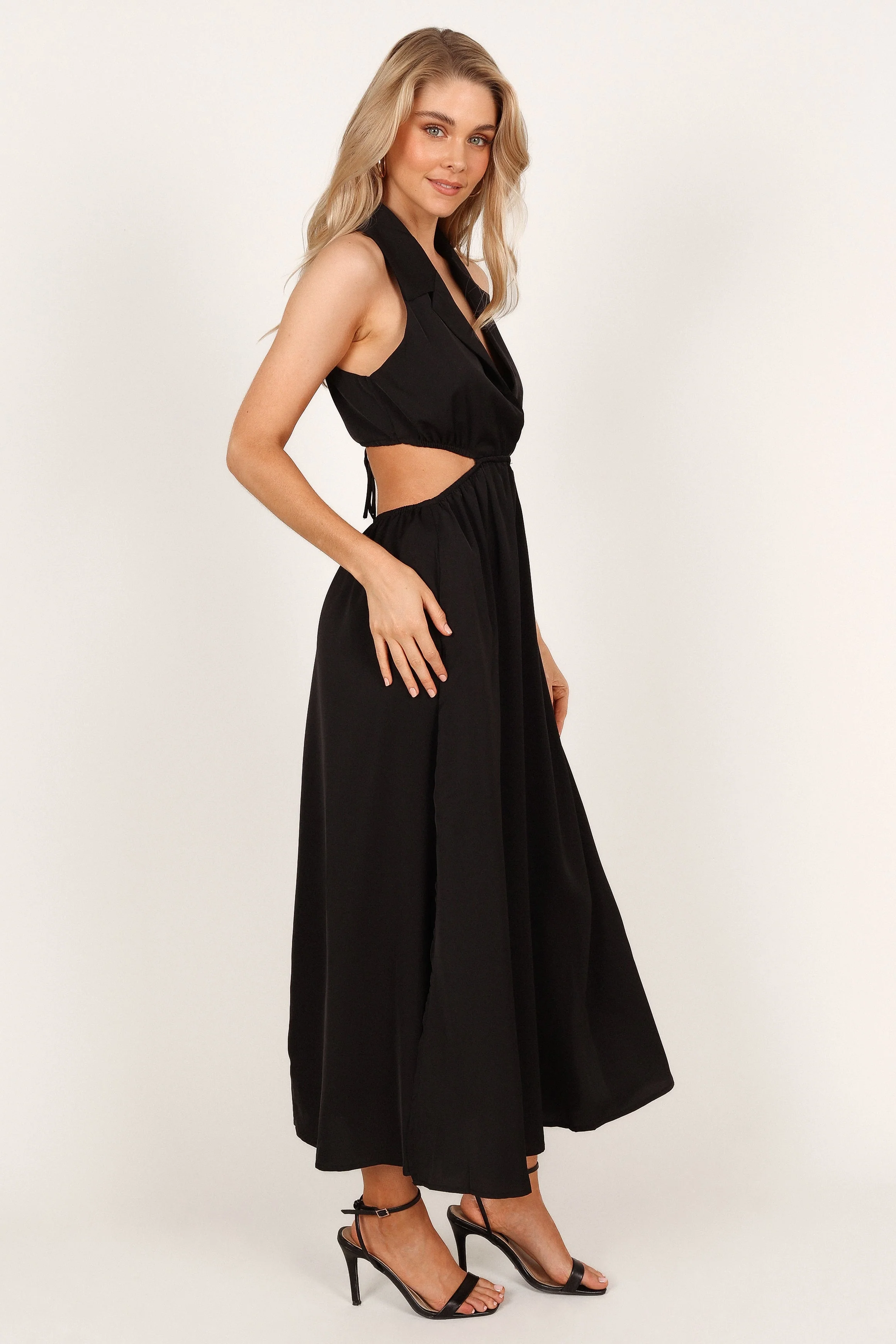 Lou Lou Midi Dress - Black