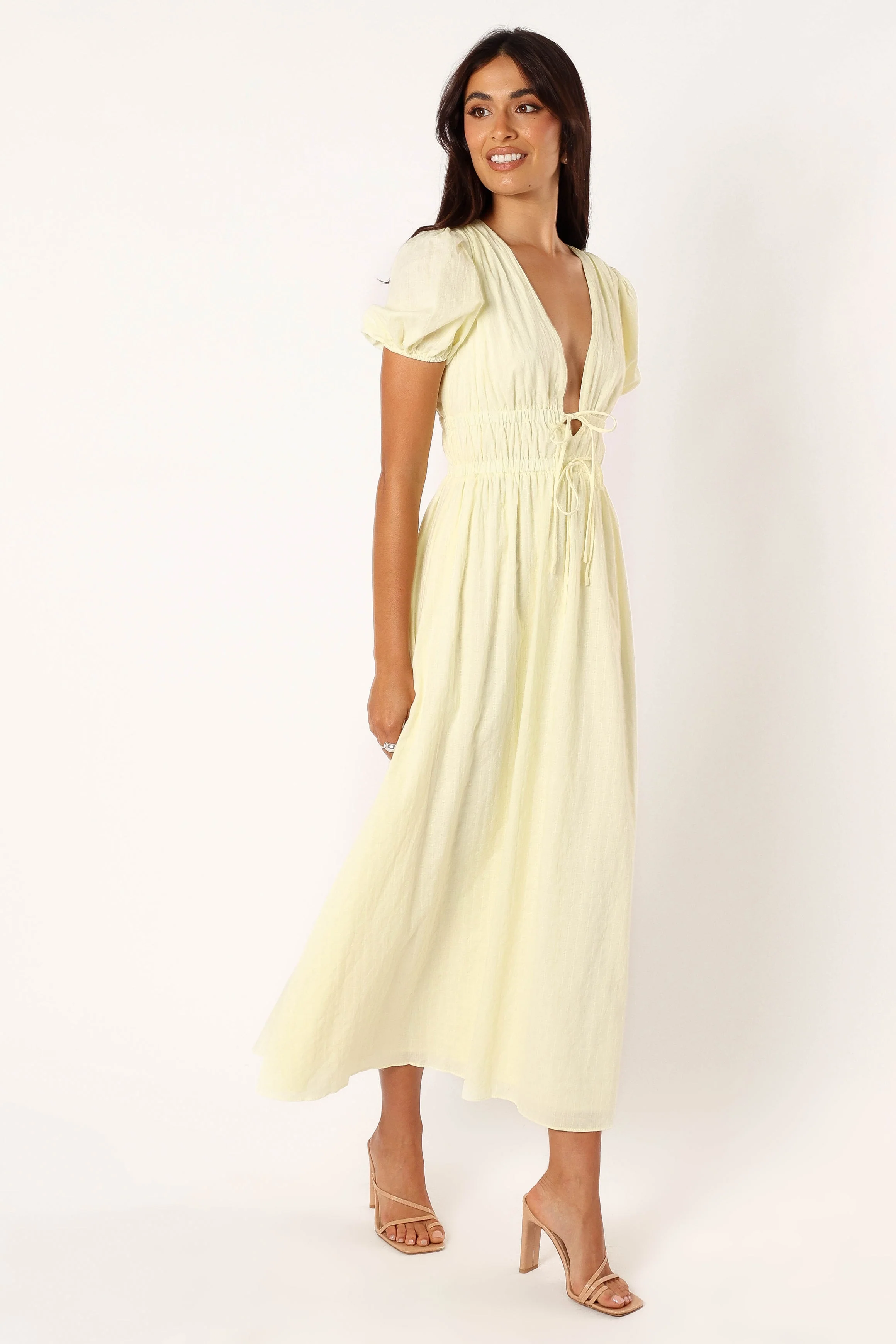 Salata Midi Dress - Yellow