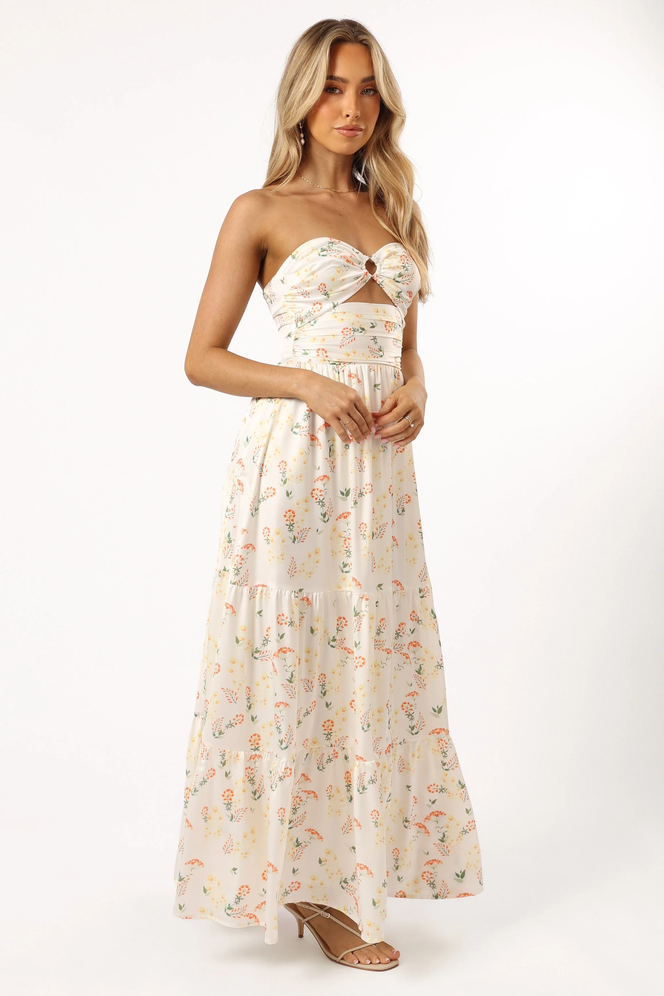 Sarai Dress - Yellow Floral