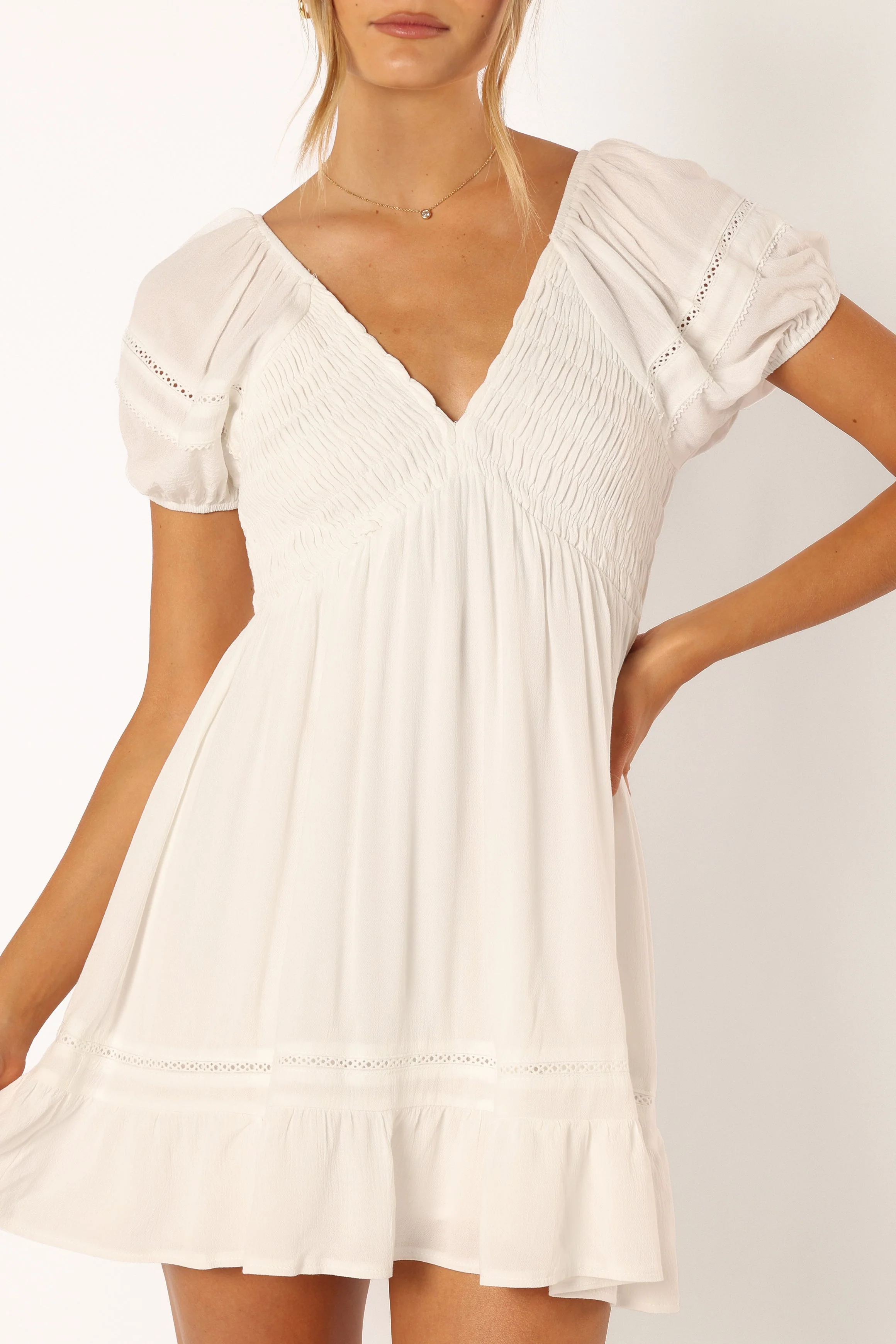 Wanda Mini Dress - White