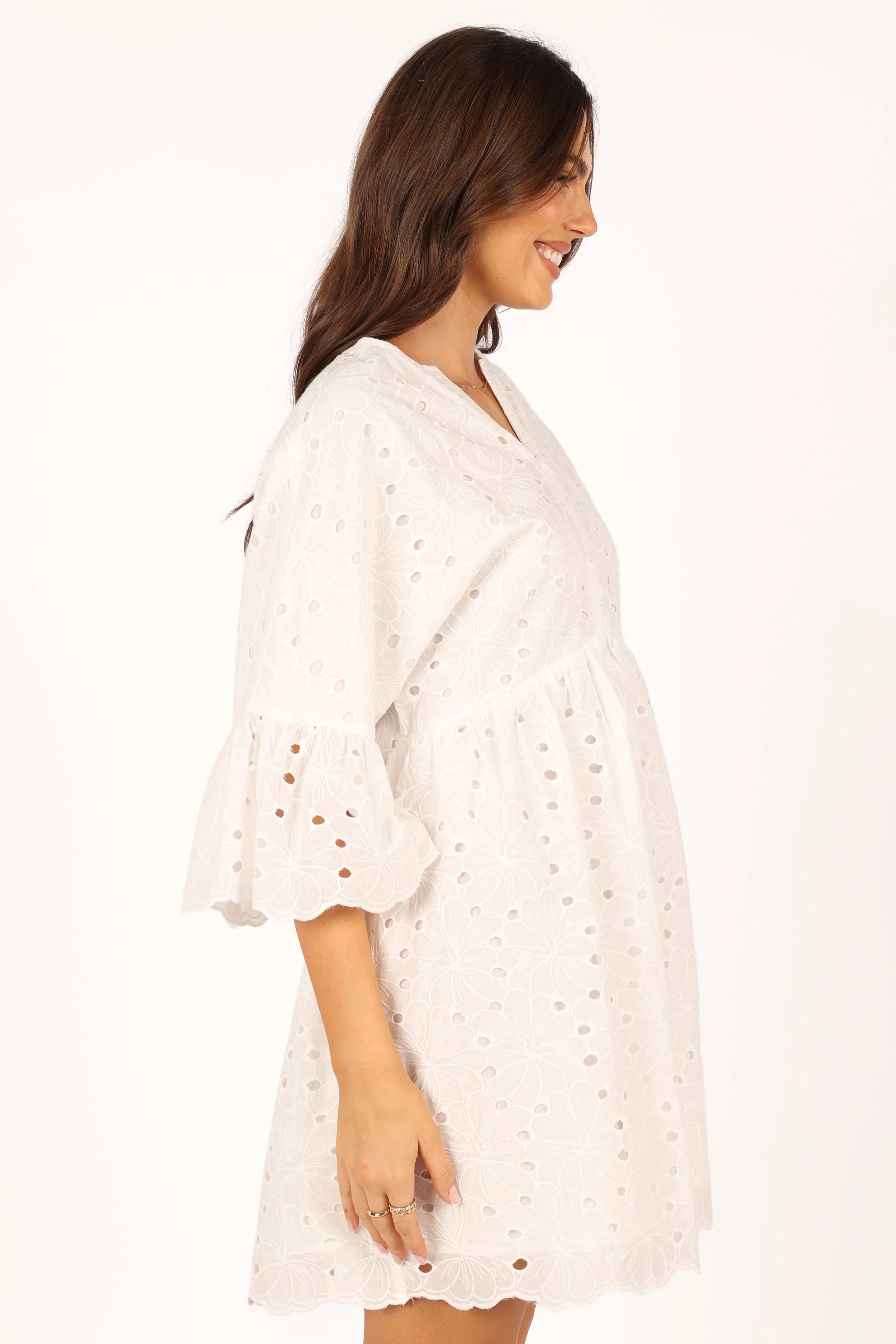 Savannah Mini Dress - White