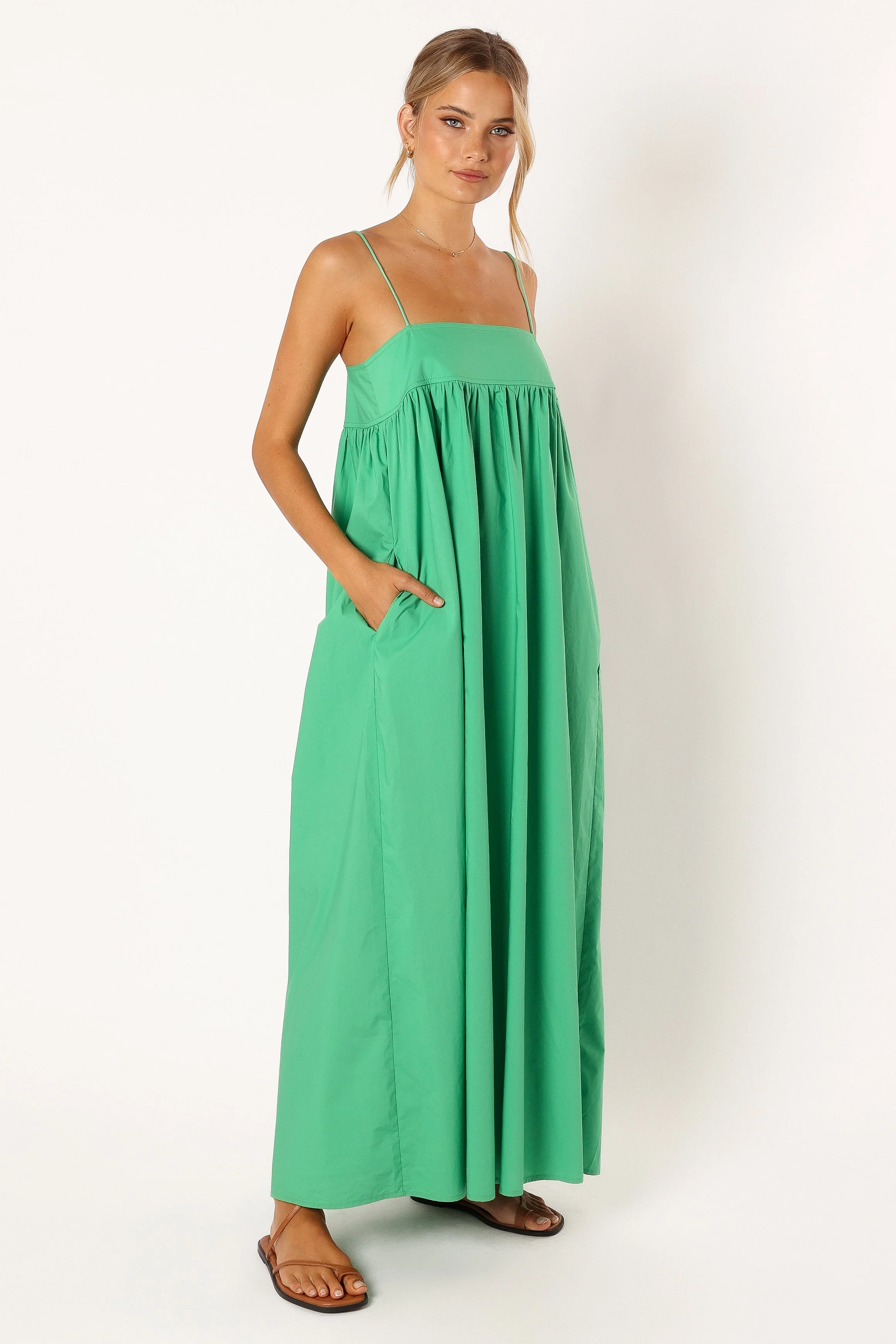 Serina Maxi Dress - Green