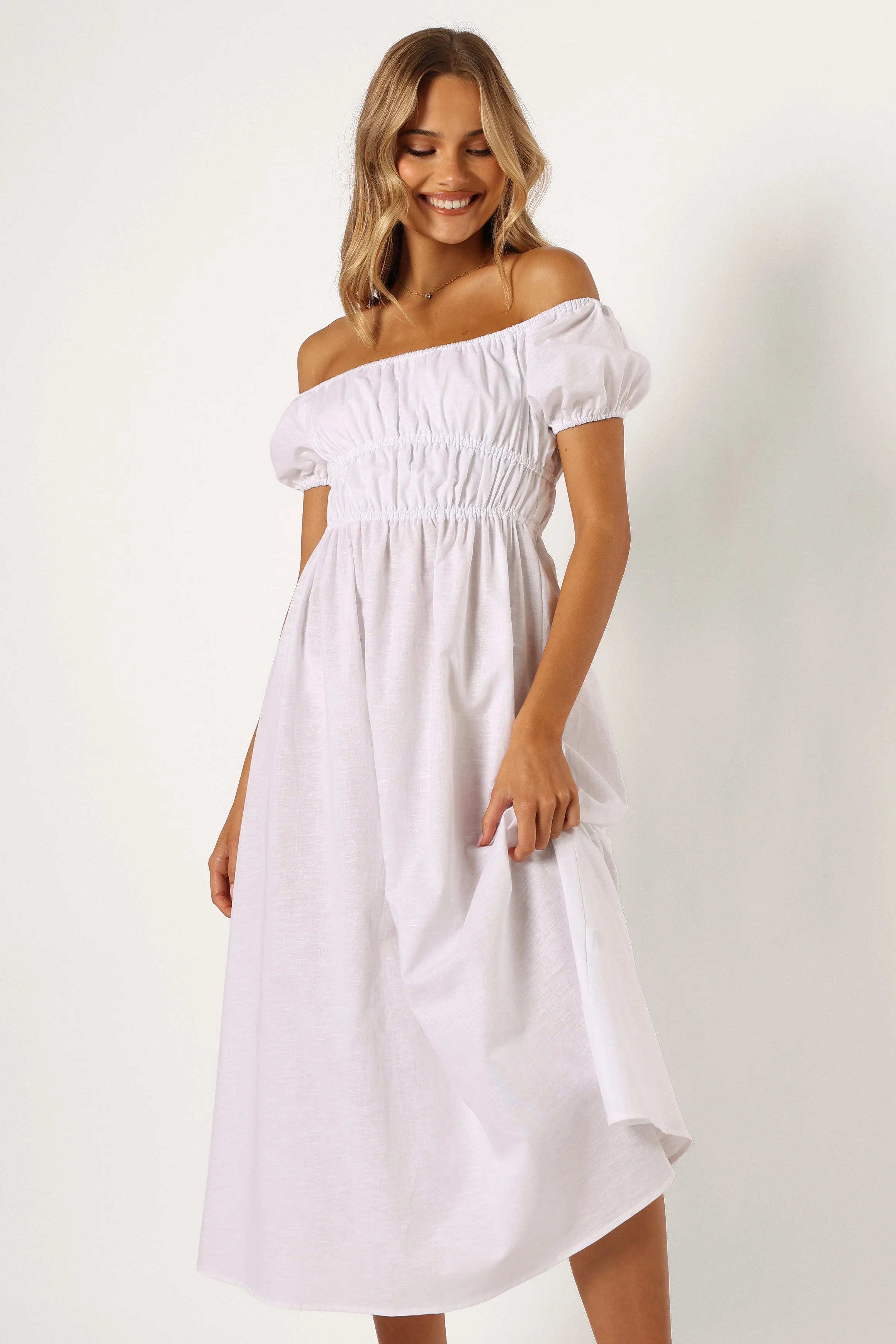 Sofia Maxi Dress - White