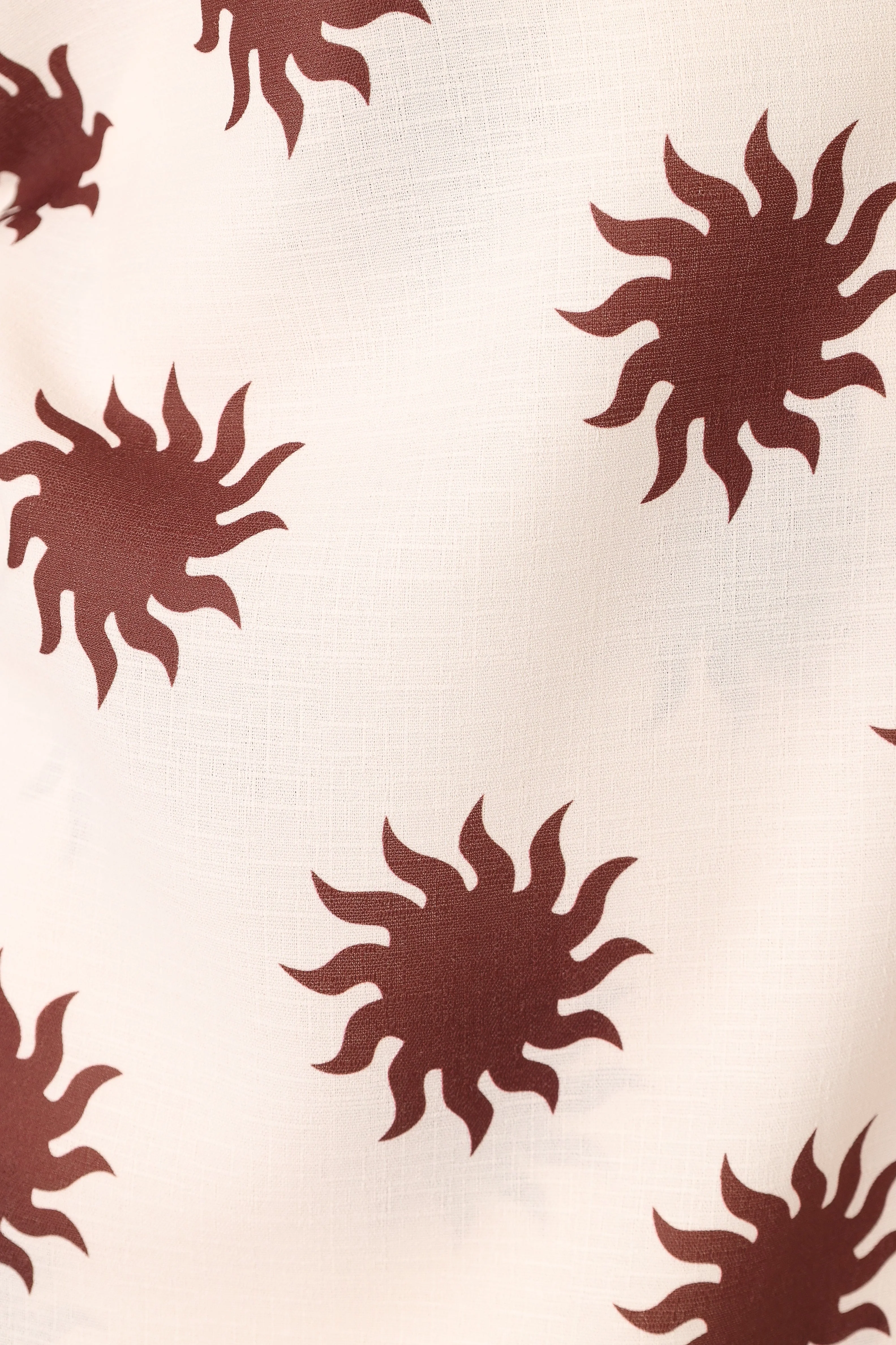 Gabe Wrap Mini Dress - Cream