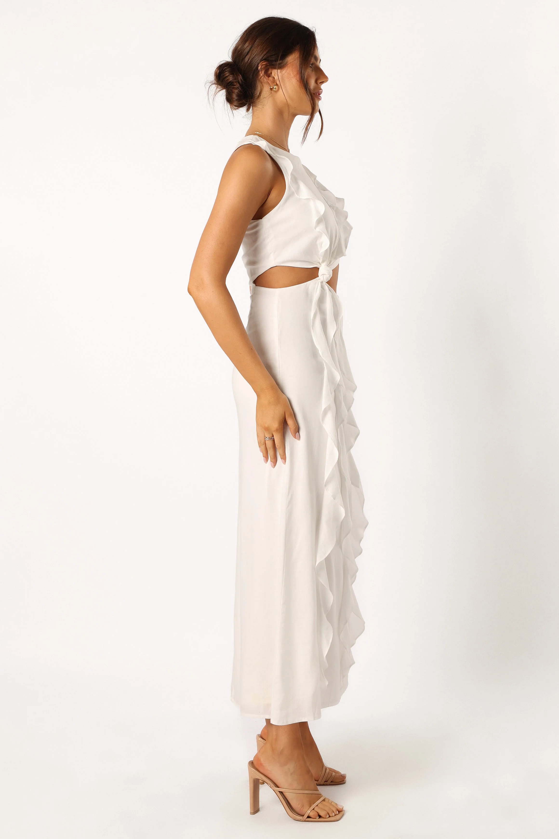 Grea Midi Dress - White