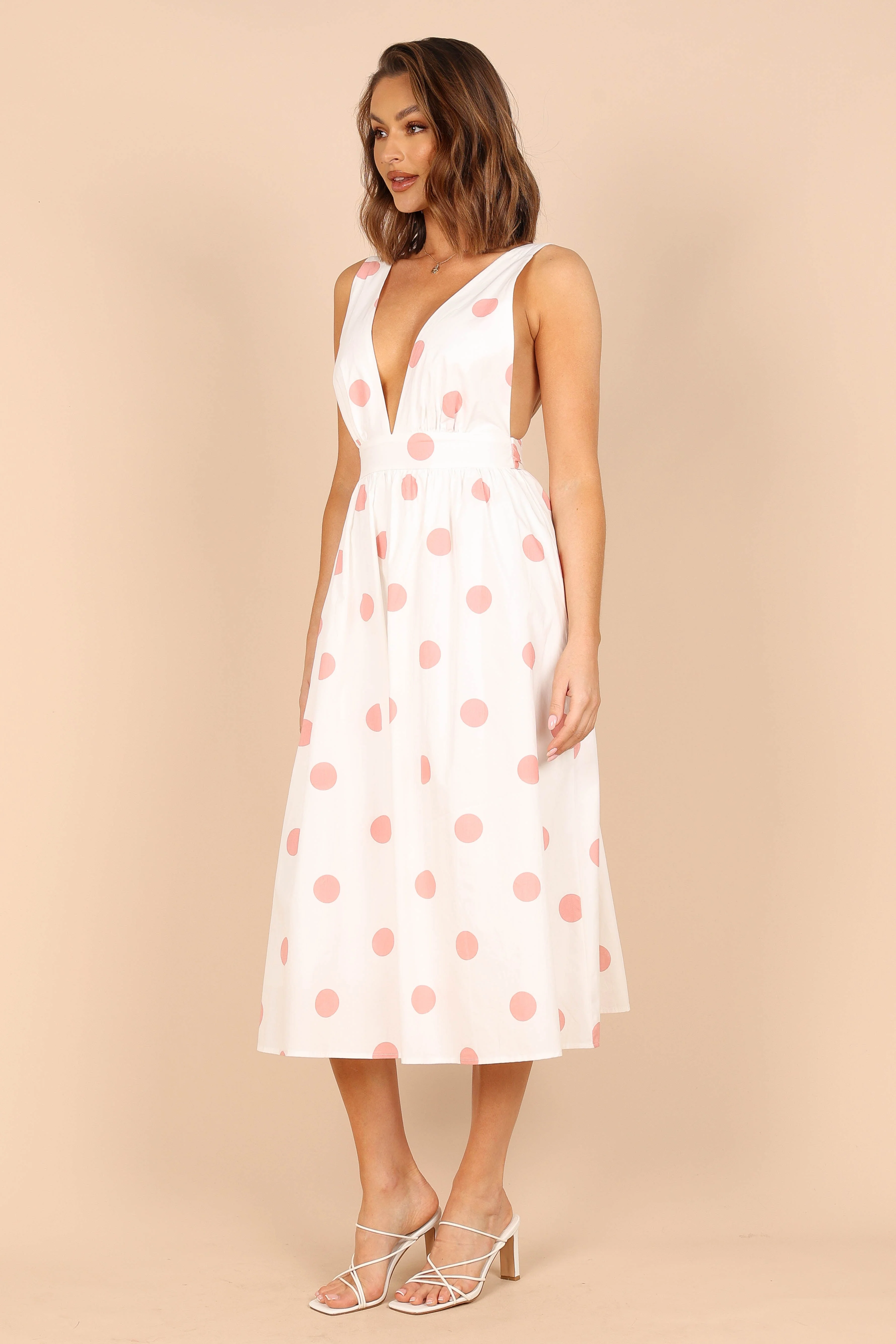 Ulmer Dress - Pink Spot