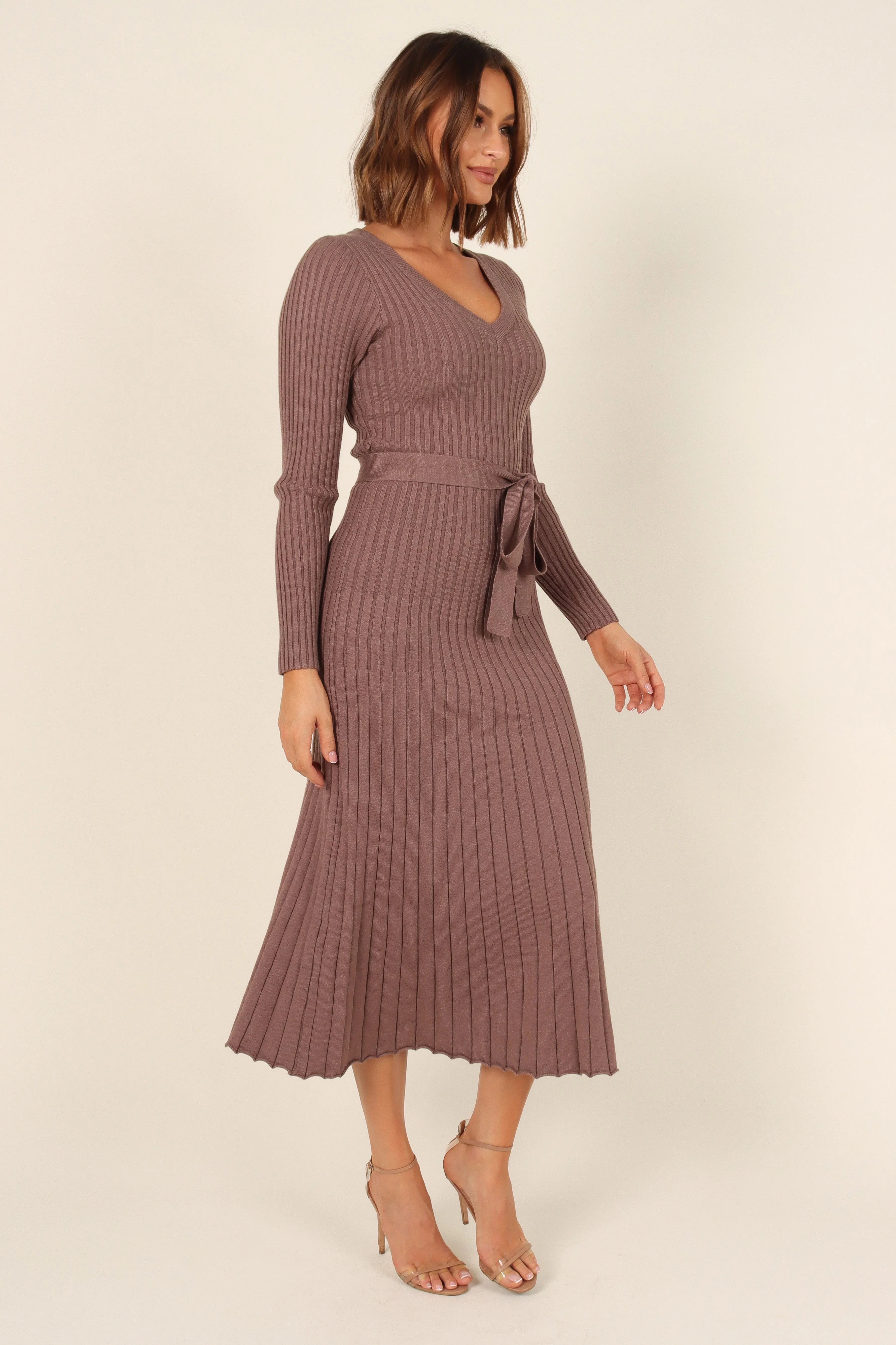 Reigan Dress - Beige