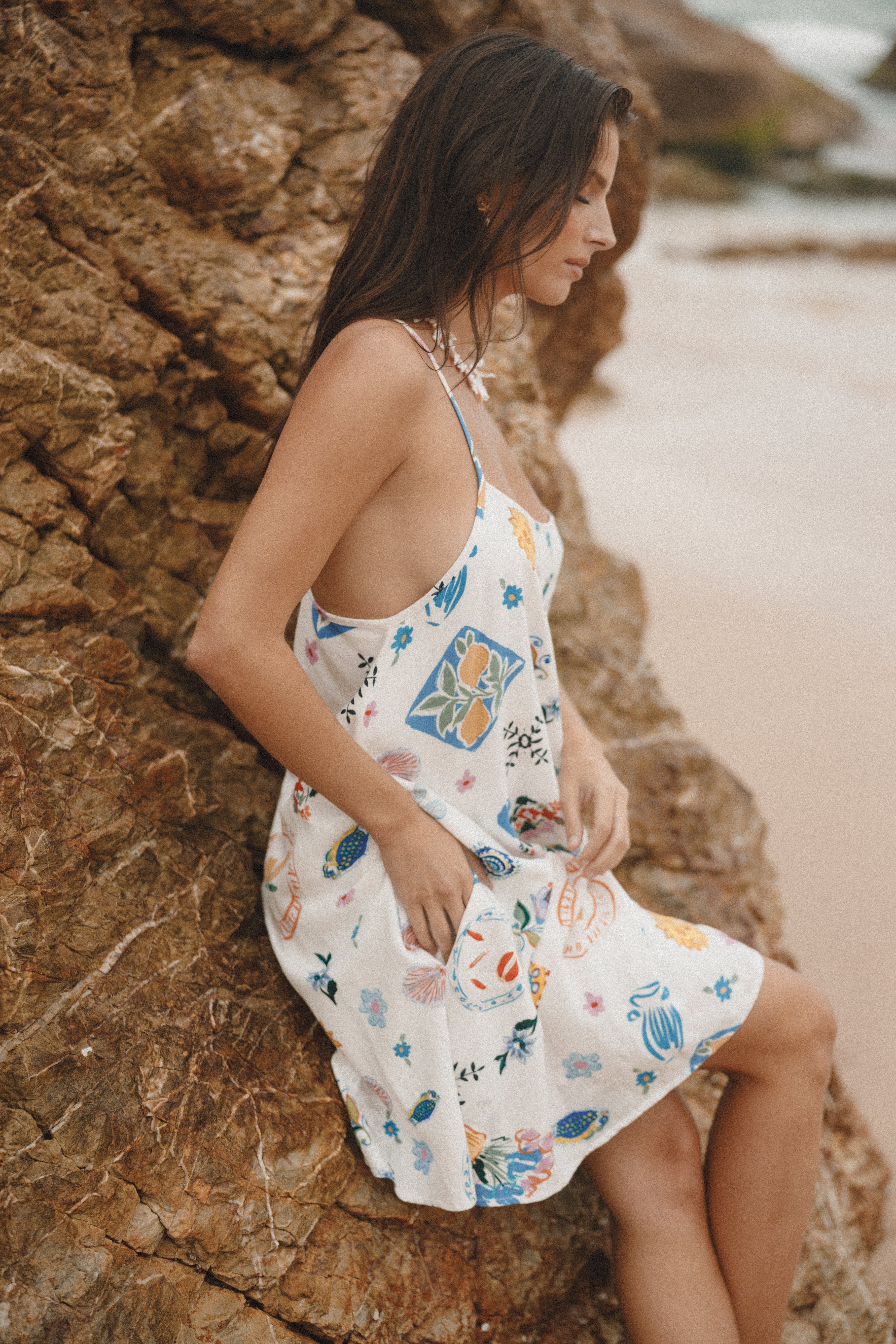 Silvia Mini Dress - Portofino