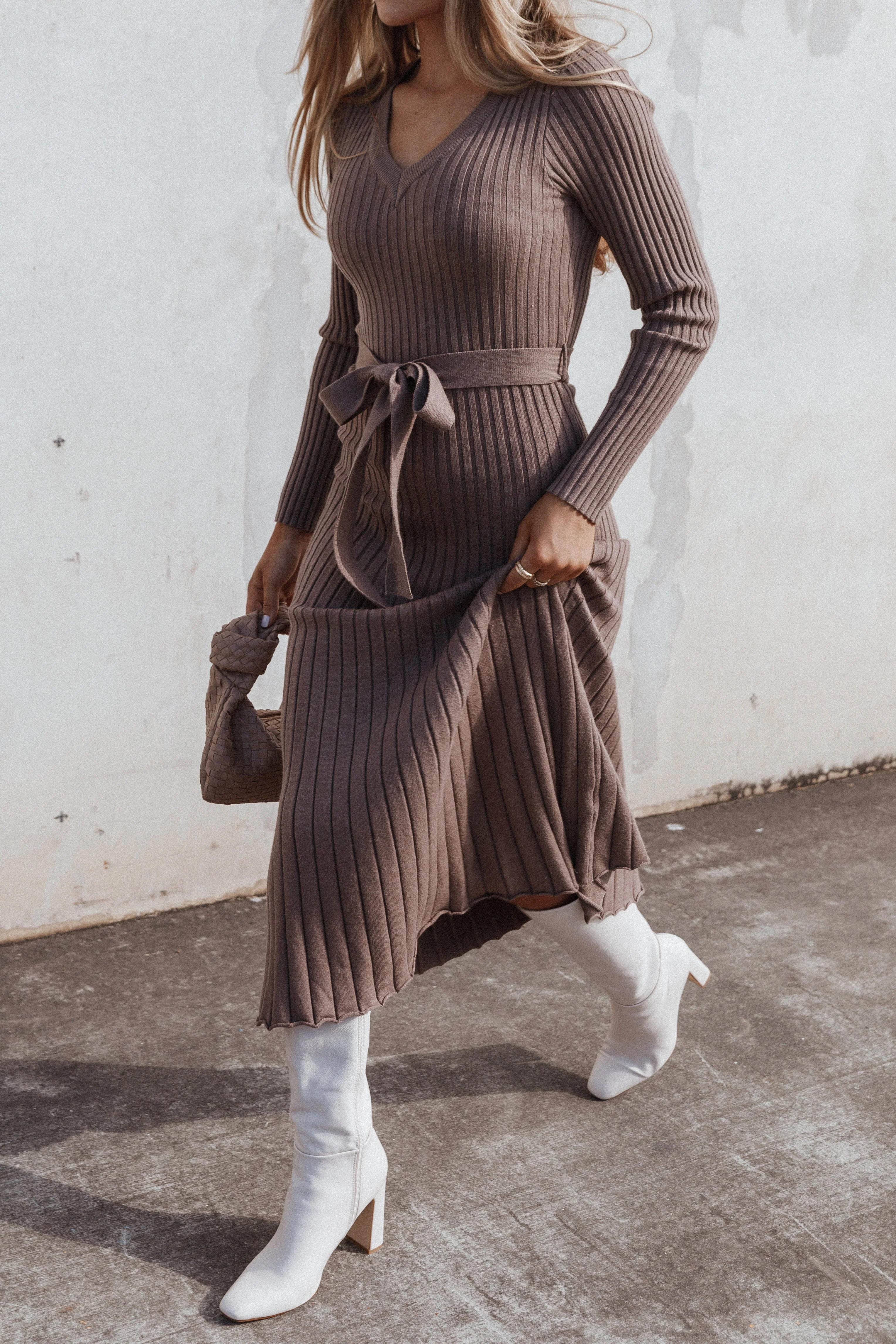 Reigan Dress - Beige