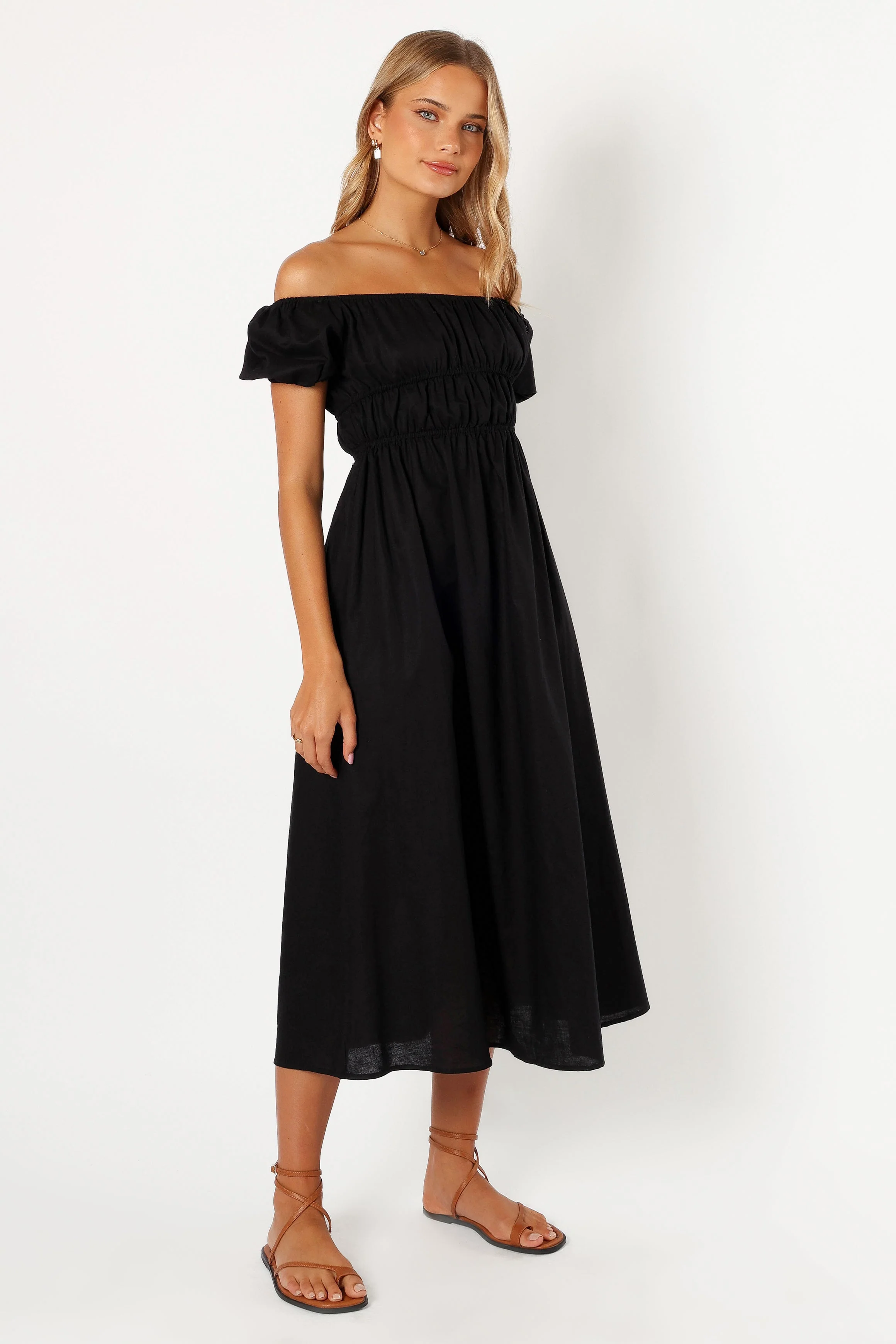 Sofia Maxi Dress - Black