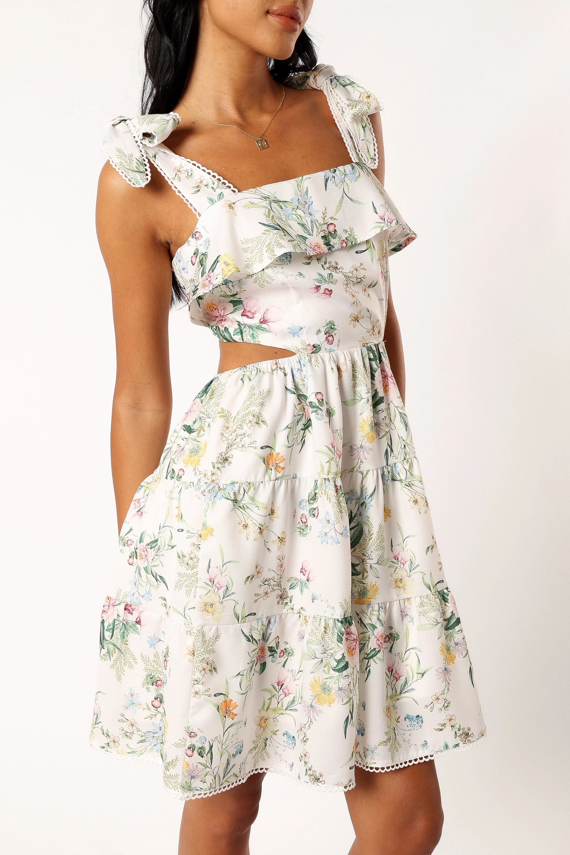 Rosaline Mini Dress - Floral