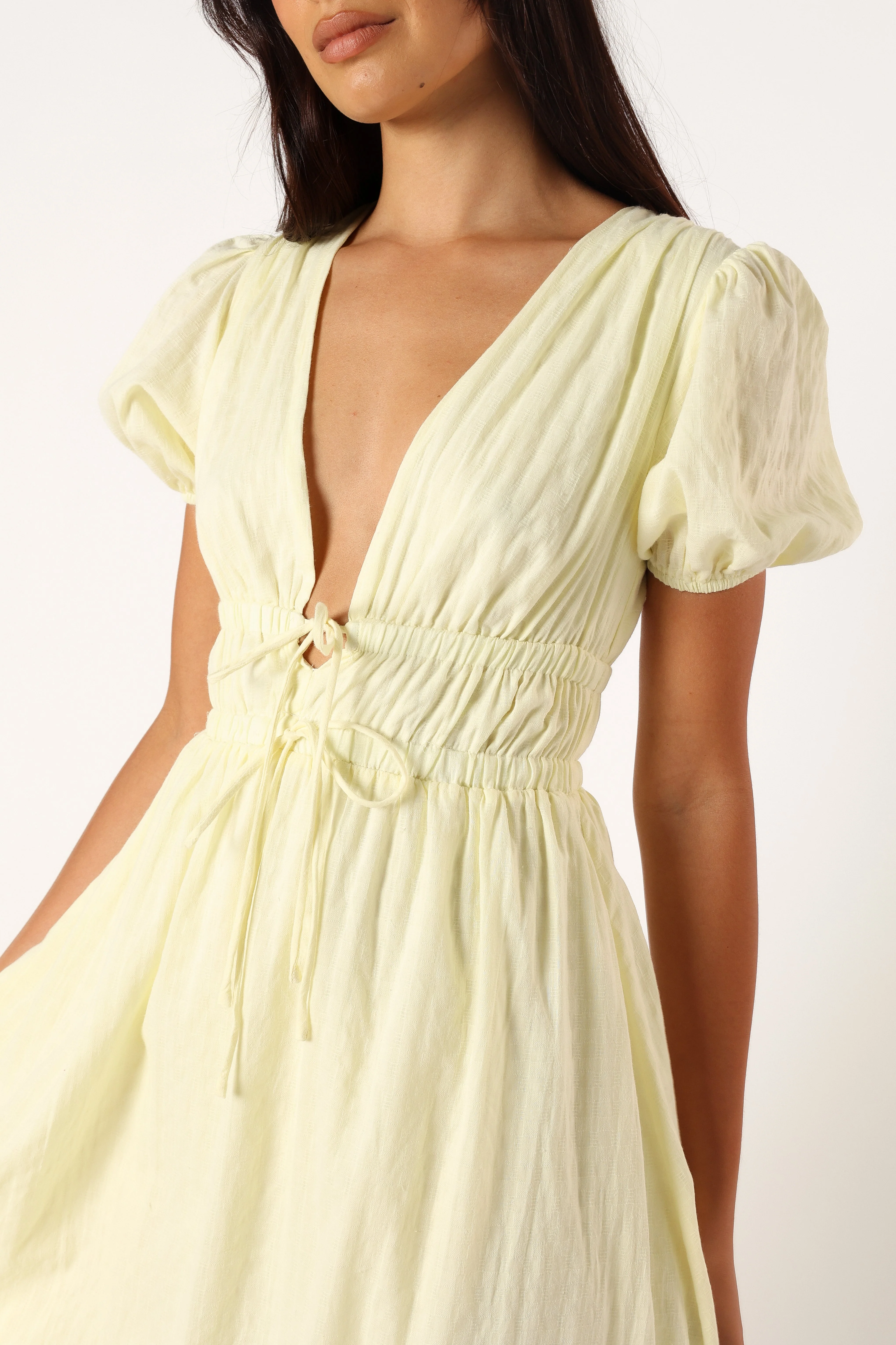 Salata Midi Dress - Yellow