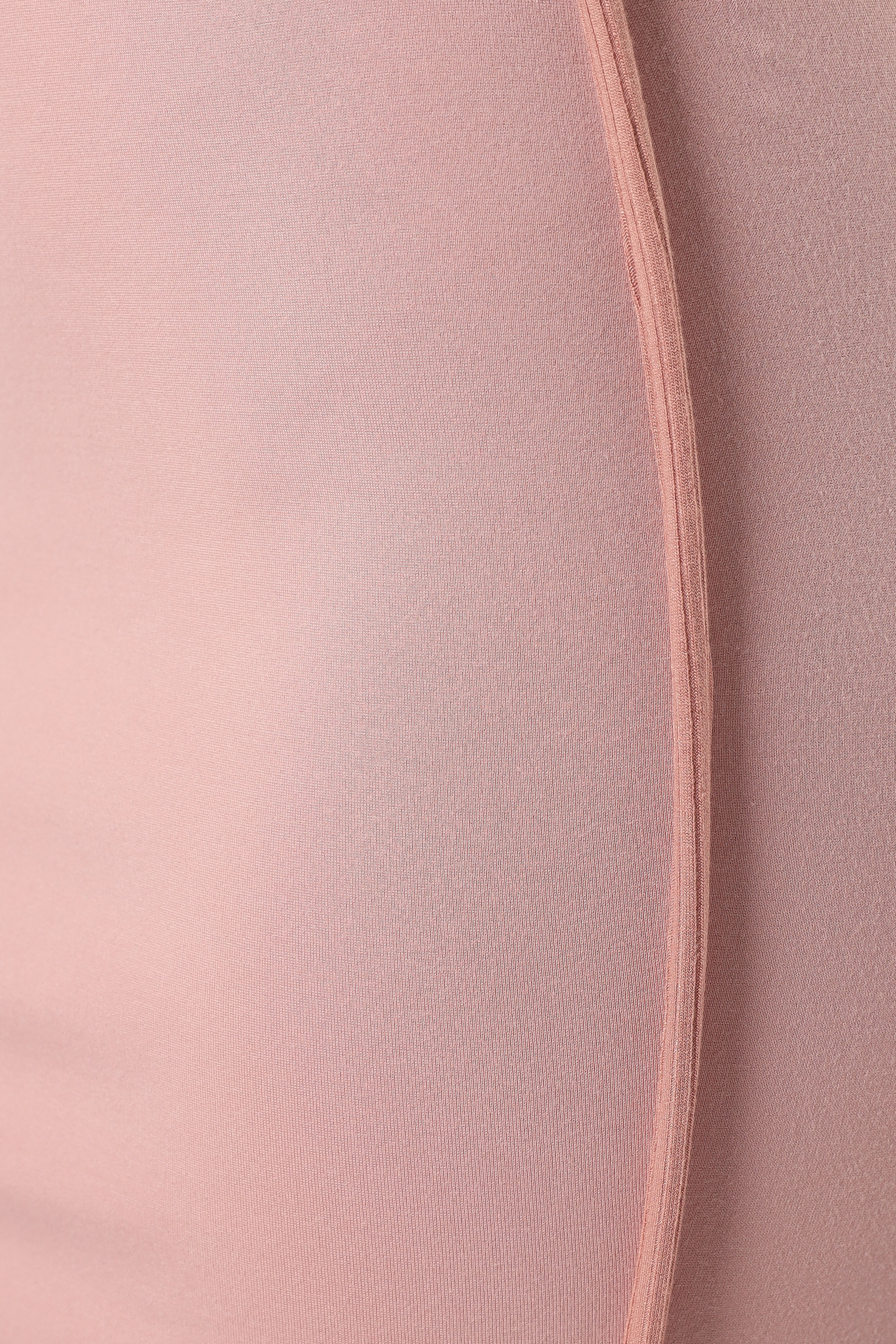 Ari Contrast Trim Midi Dress - Pink