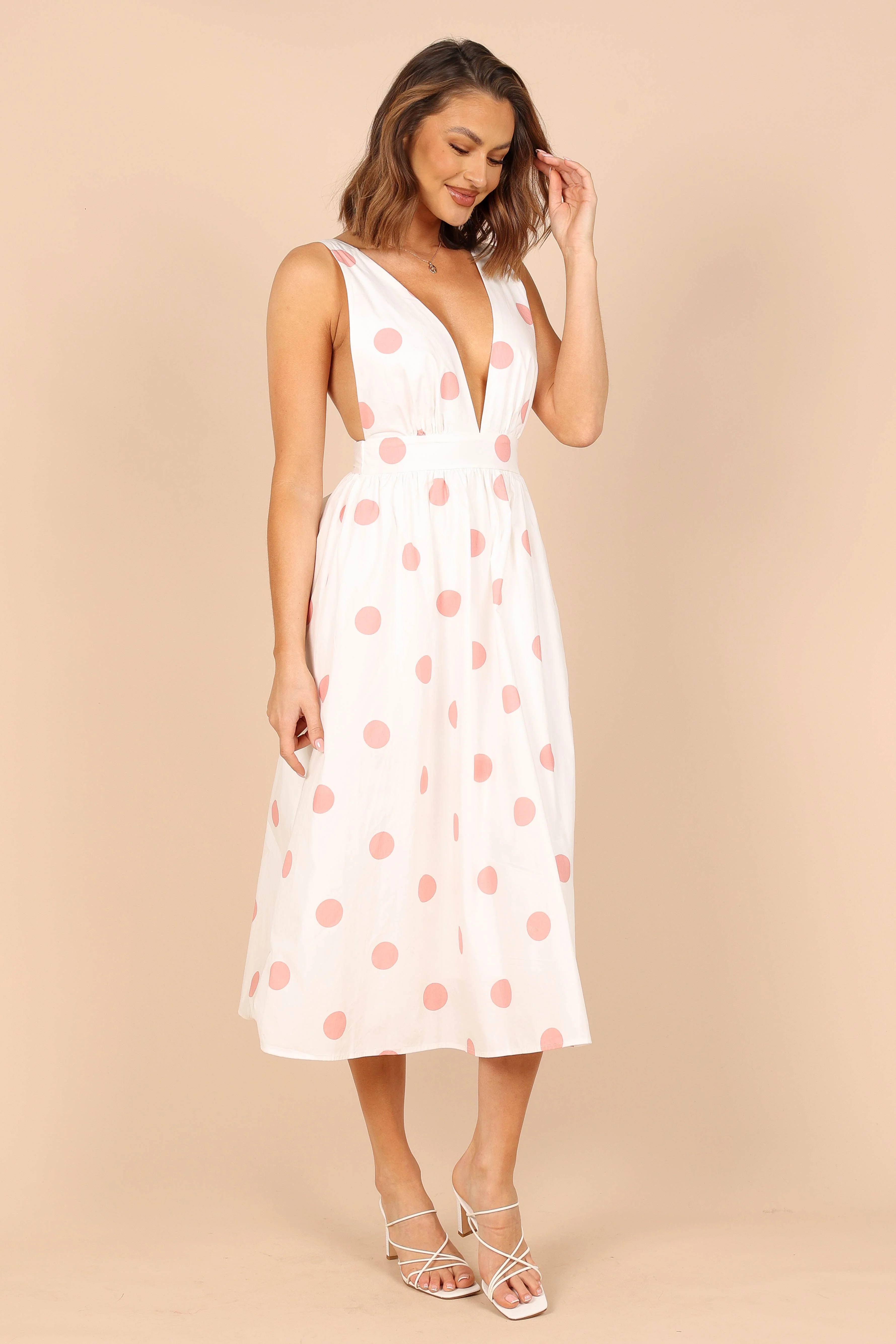 Ulmer Dress - Pink Spot