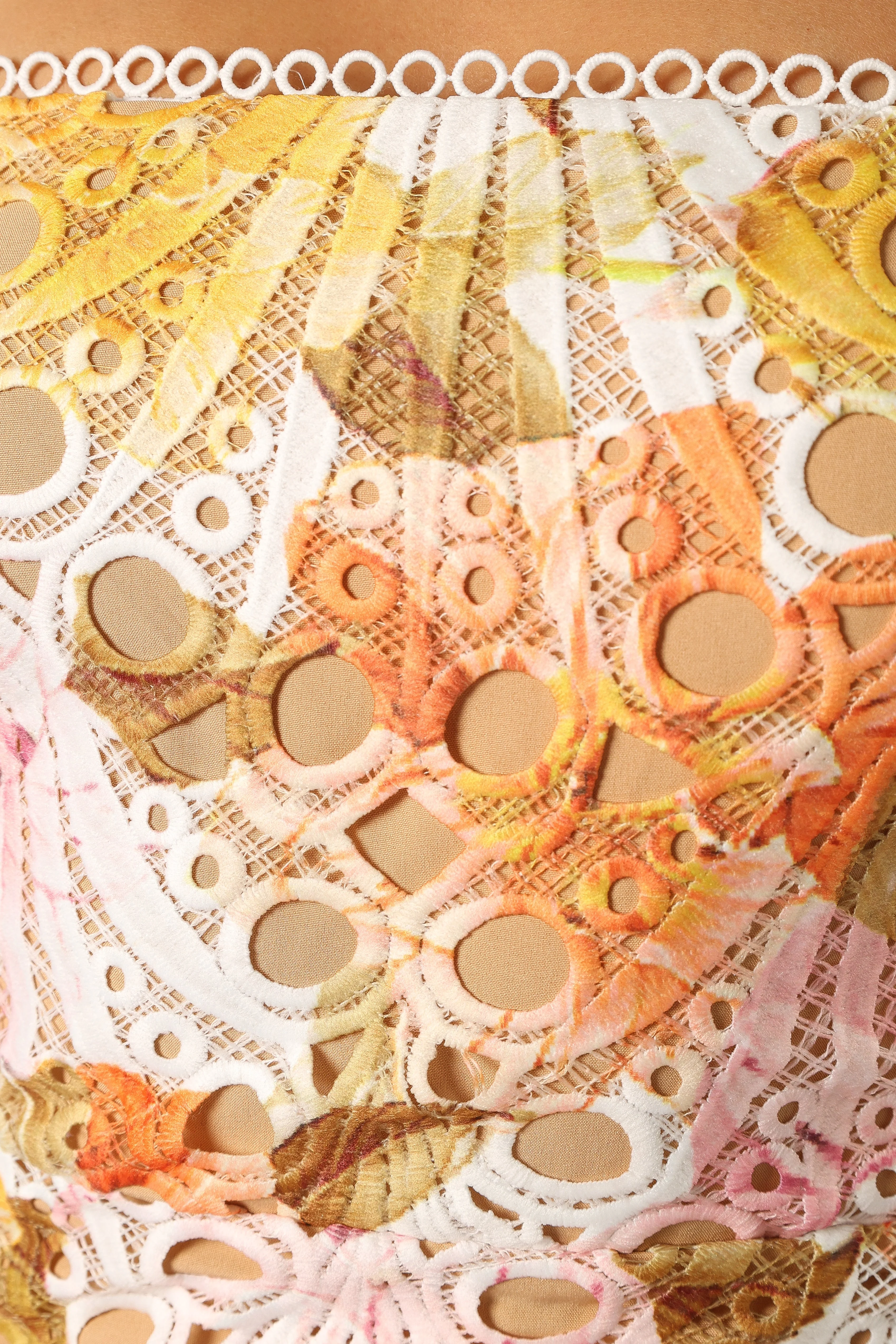 Frank Fringe Midi Dress - Floral