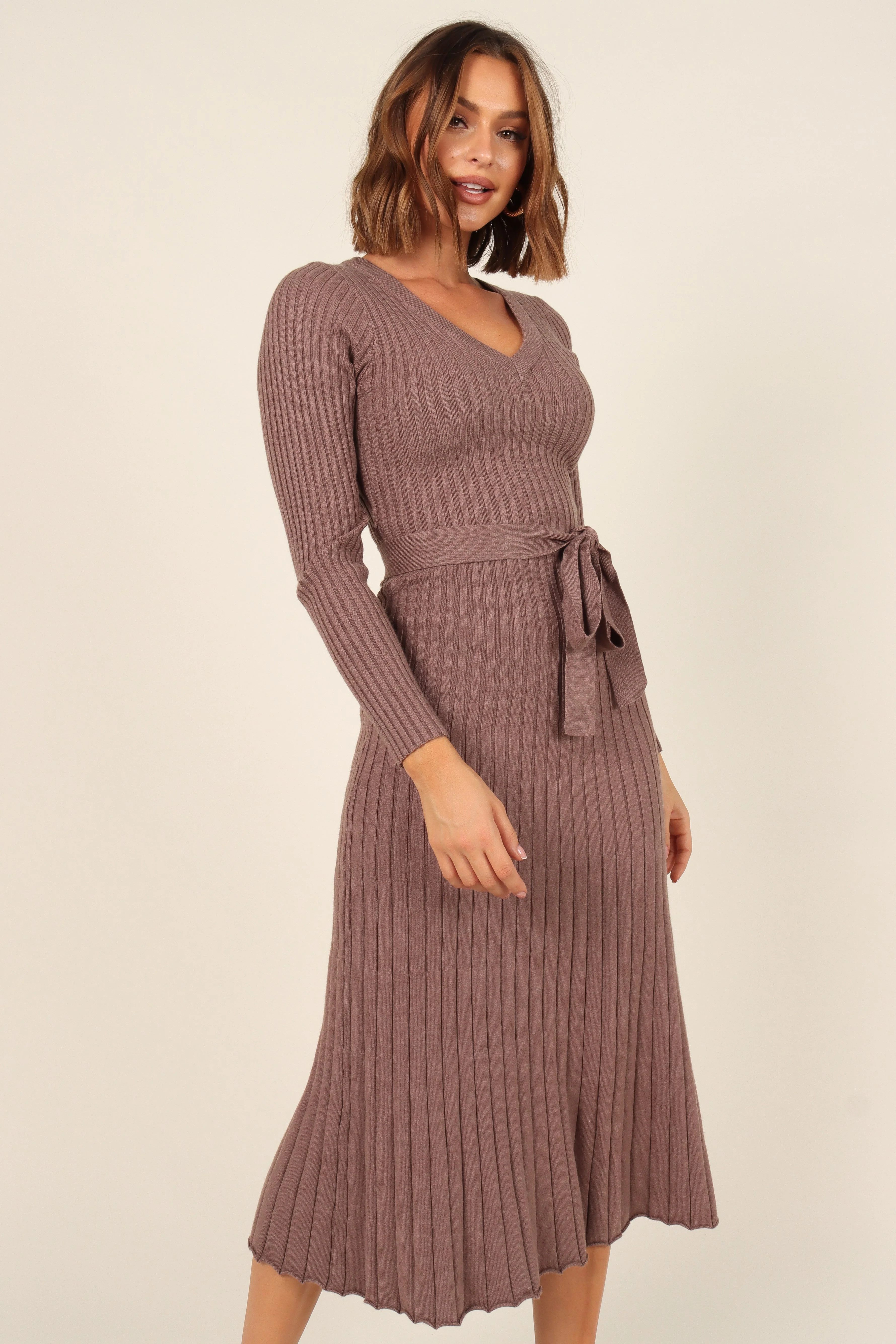 Reigan Dress - Beige
