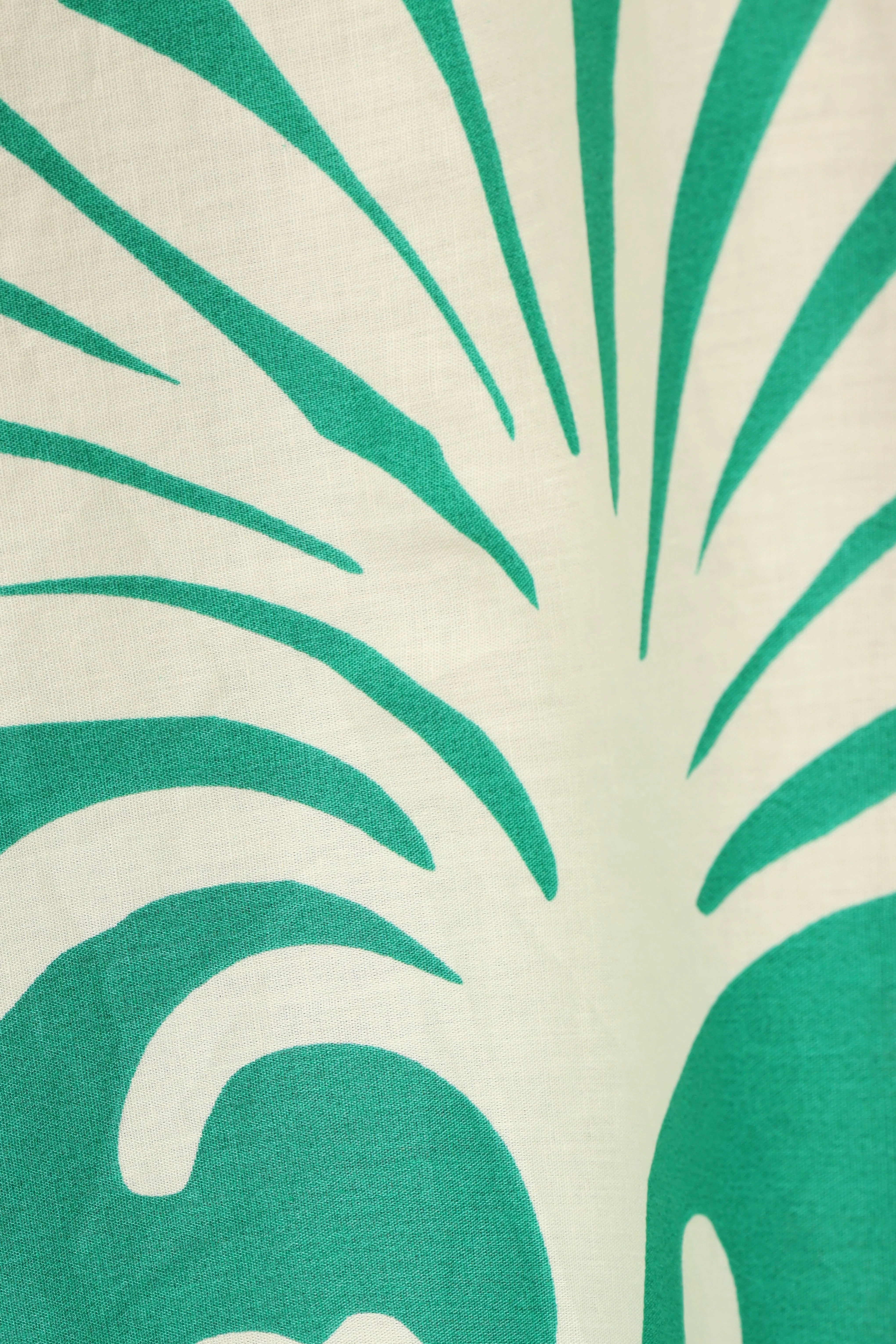 Chinta Midi Dress - Green Print