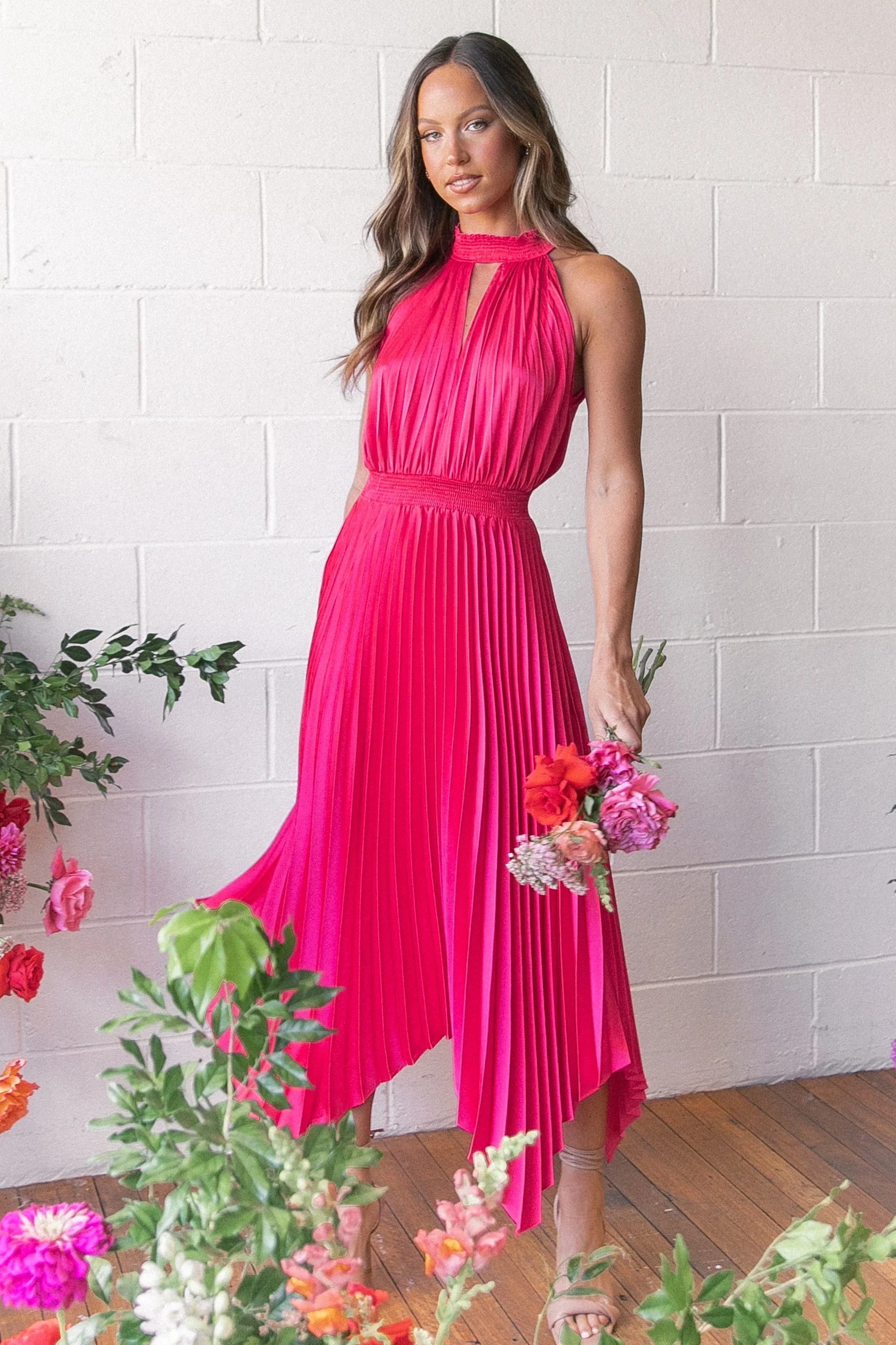 Dominique Dress - Pink