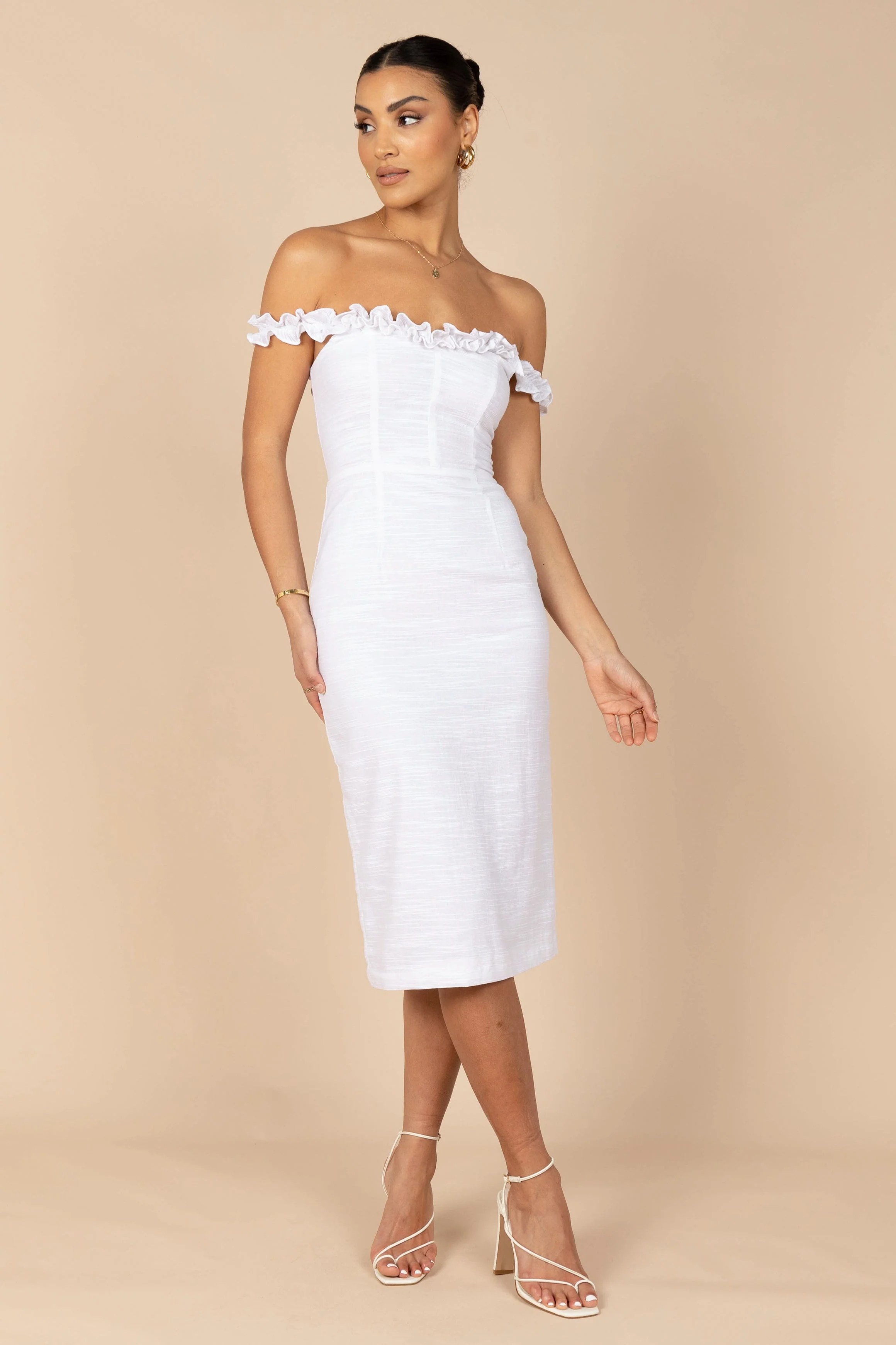 Florez Dress - White