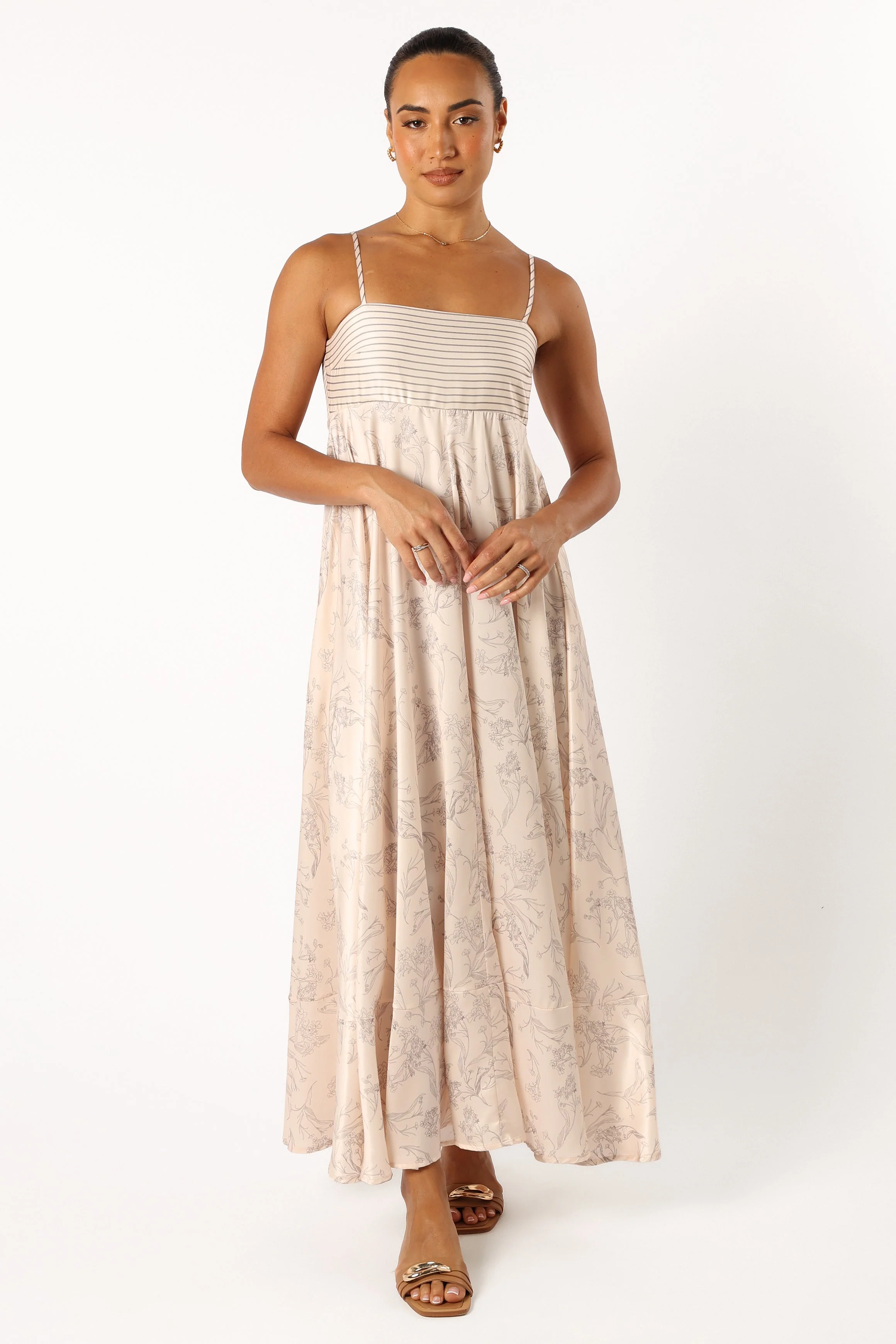 Novella Midi Dress - Cream